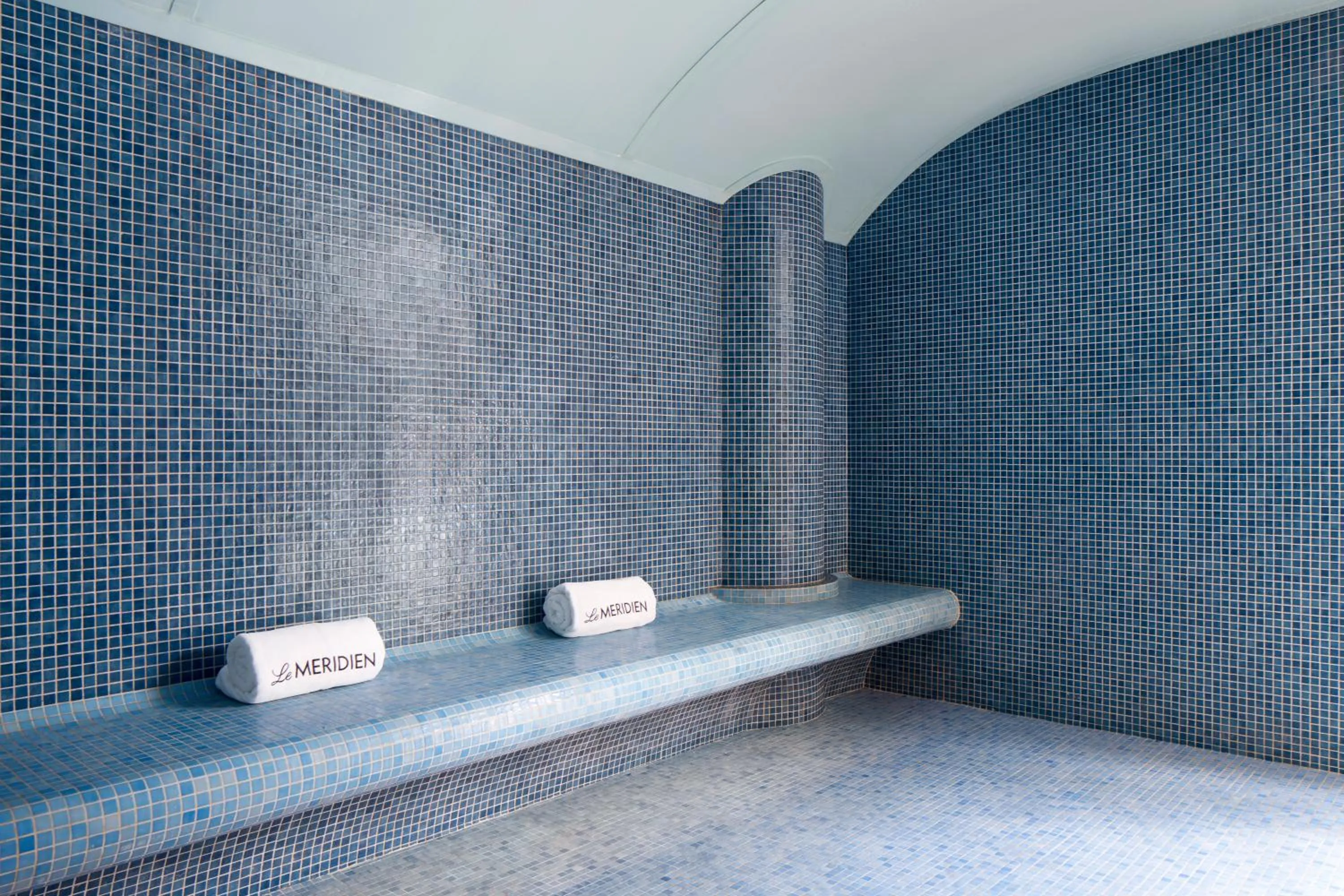 Steam room in Le Meridien Ile Maurice