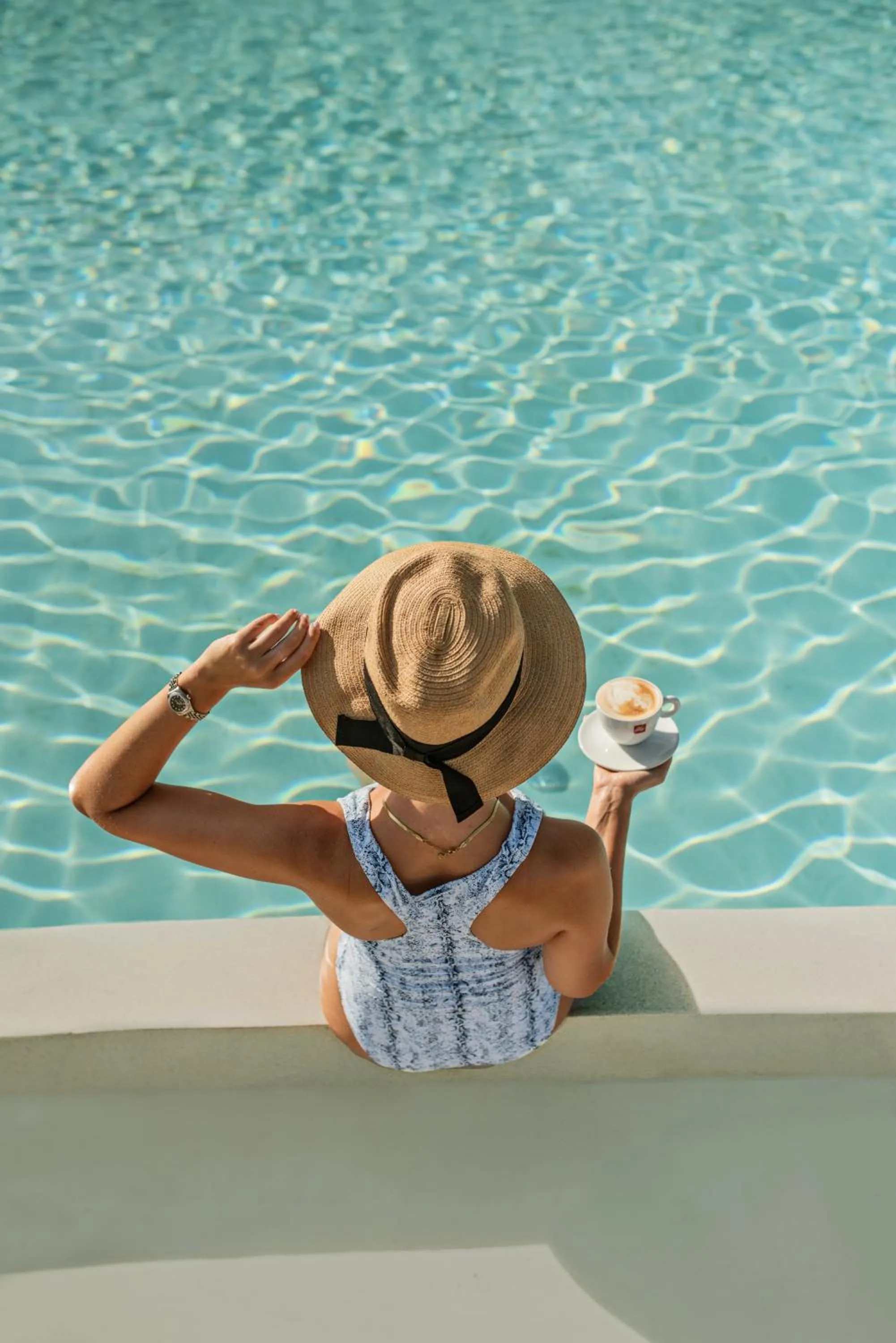 Swimming pool in Le Meridien Ile Maurice