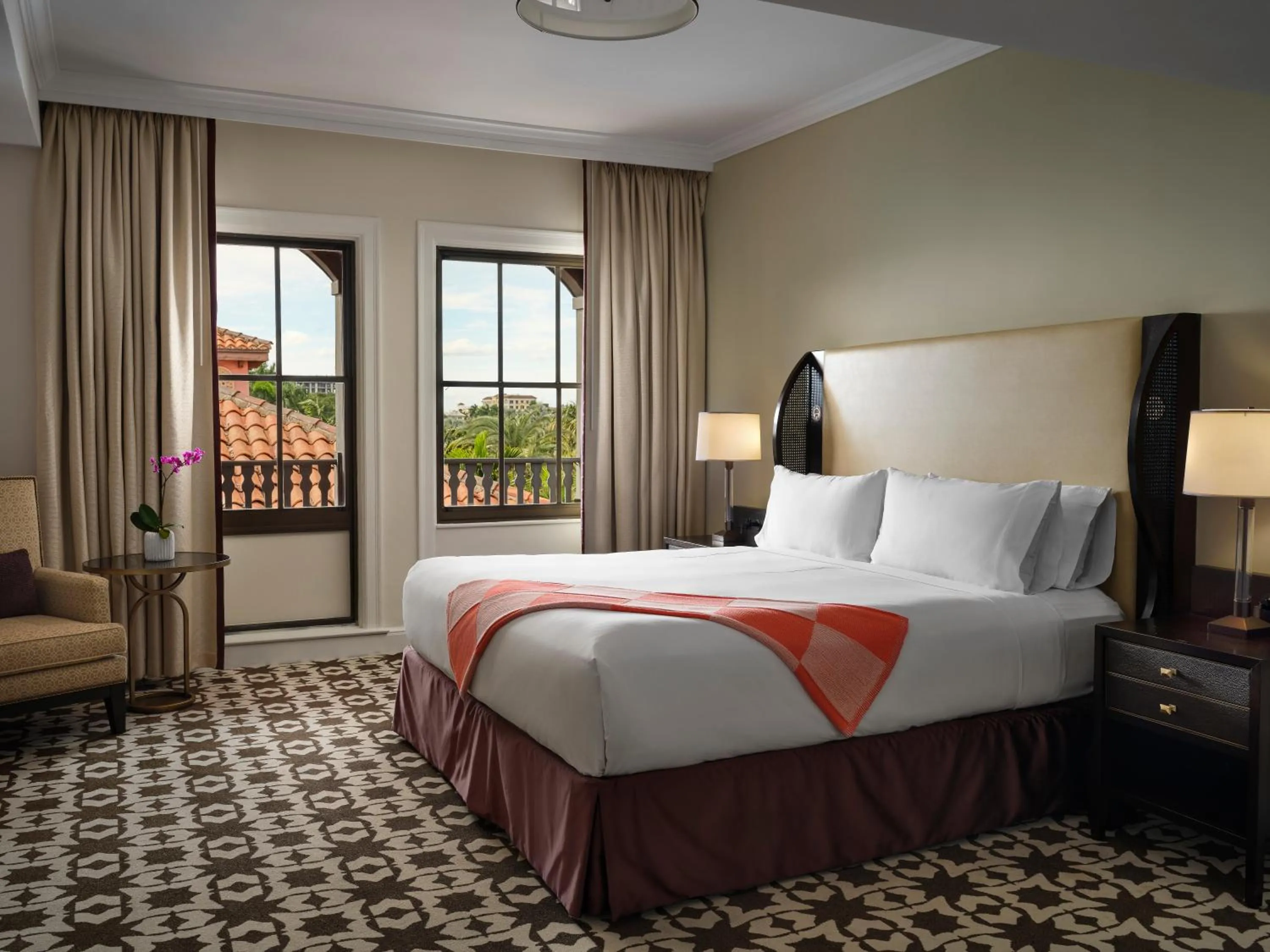 Bed in Cloister at The Boca Raton