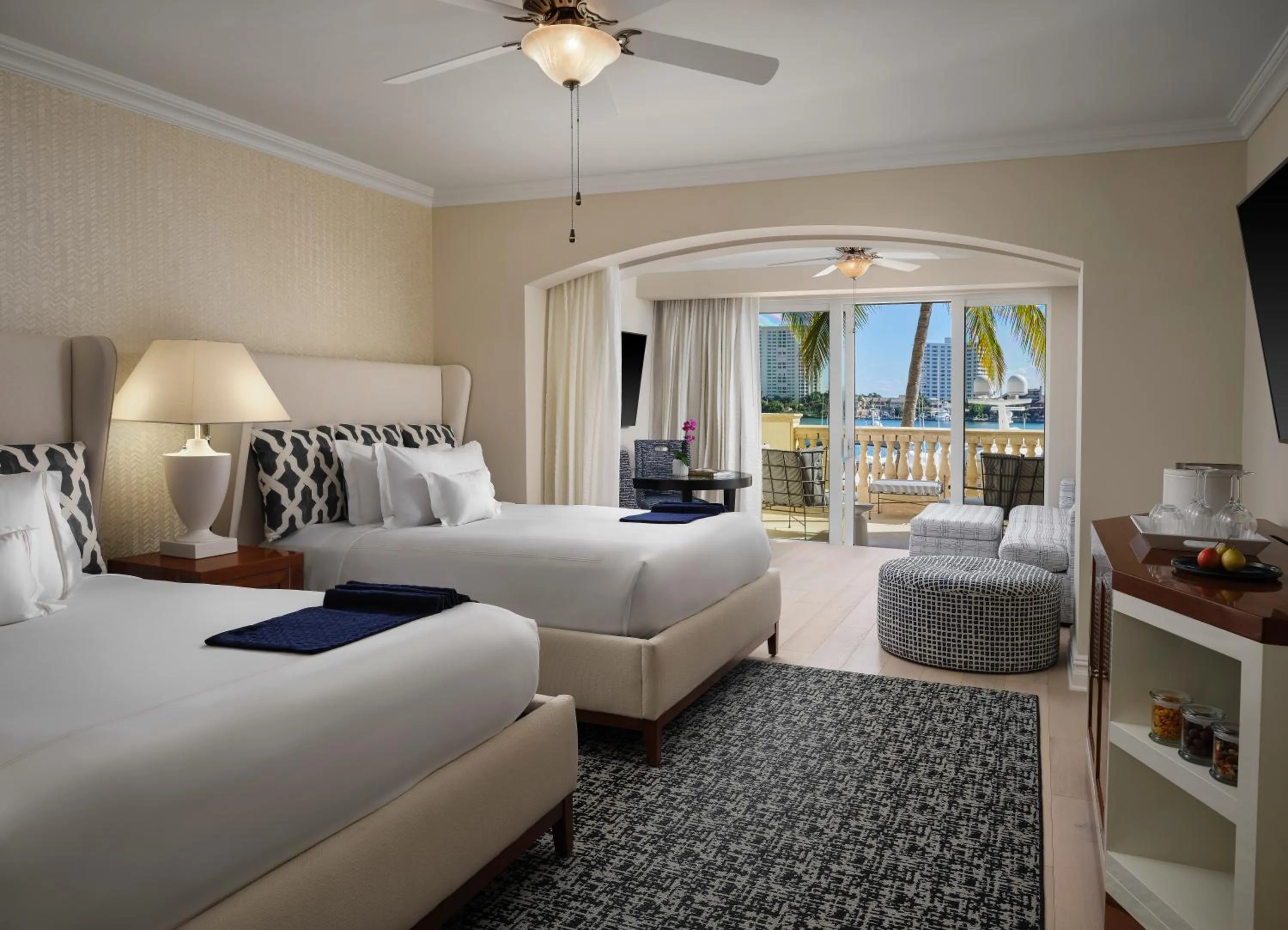 Bedroom, Bed in Yacht Club at The Boca Raton Adults-only