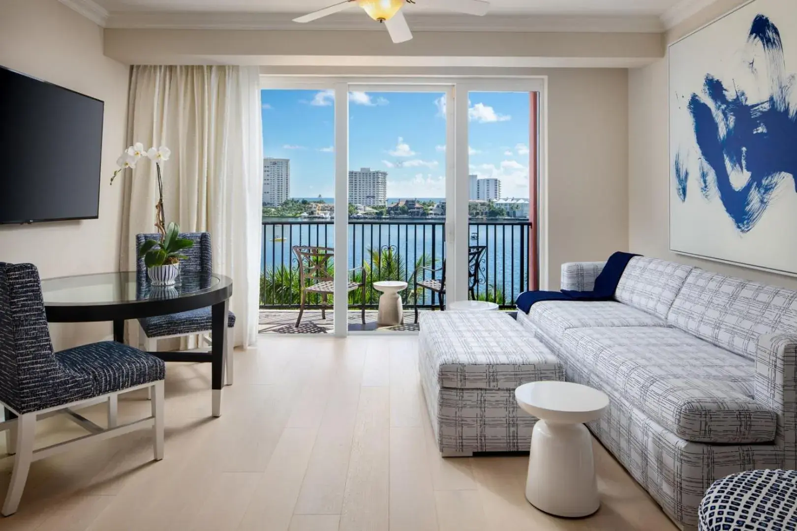Lake View Junior Suite King and Bacony - single occupancy in Yacht Club at The Boca Raton Adults-only Lake View Junior Suite King and Bacony - single occupancy in Yacht Club at The Boca Raton Adults-only