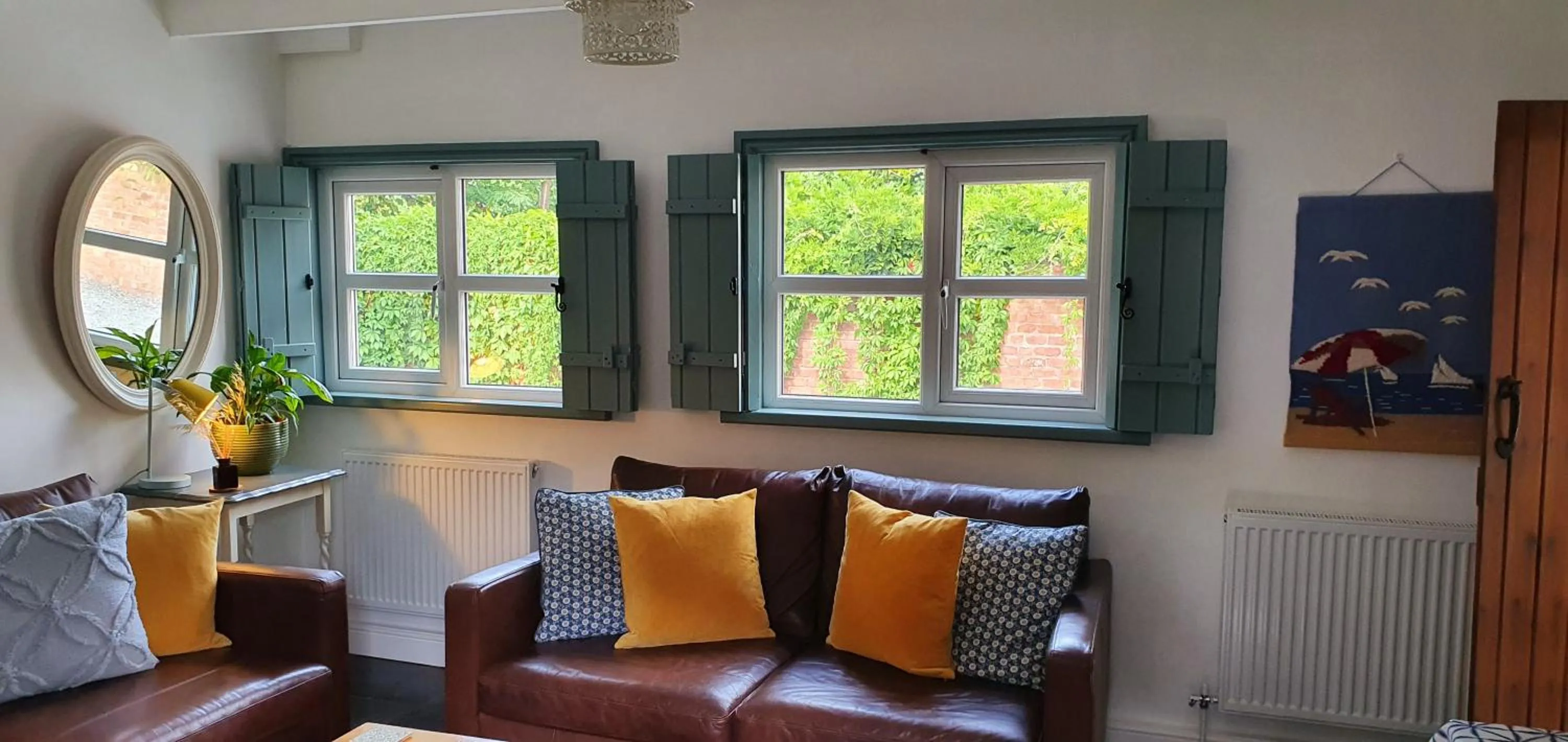 Seating area in Vale View Cottages -The Coach House, Great location in Prestatyn!
