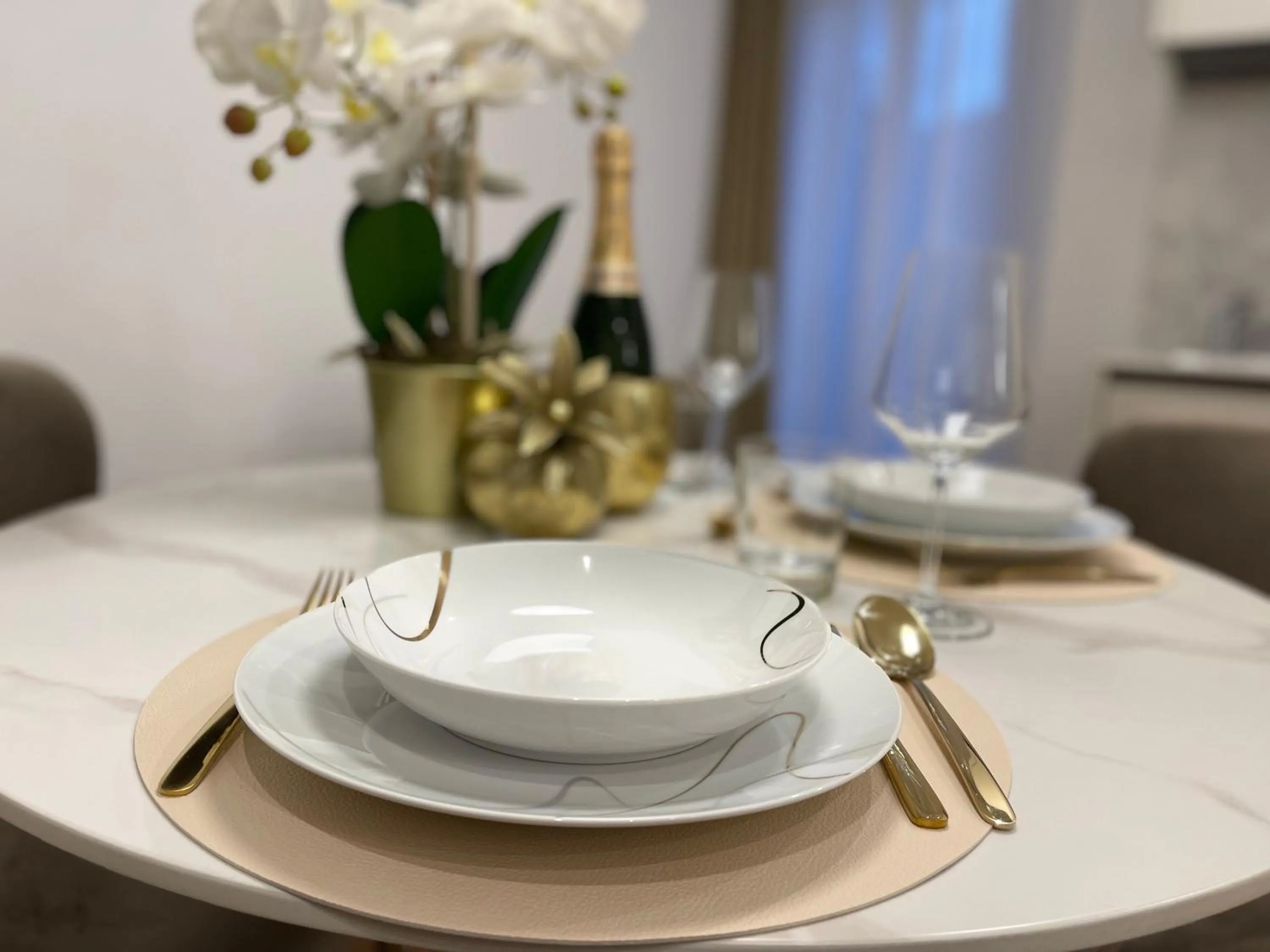 Living room in Bellagio Luxury Suites Apartments