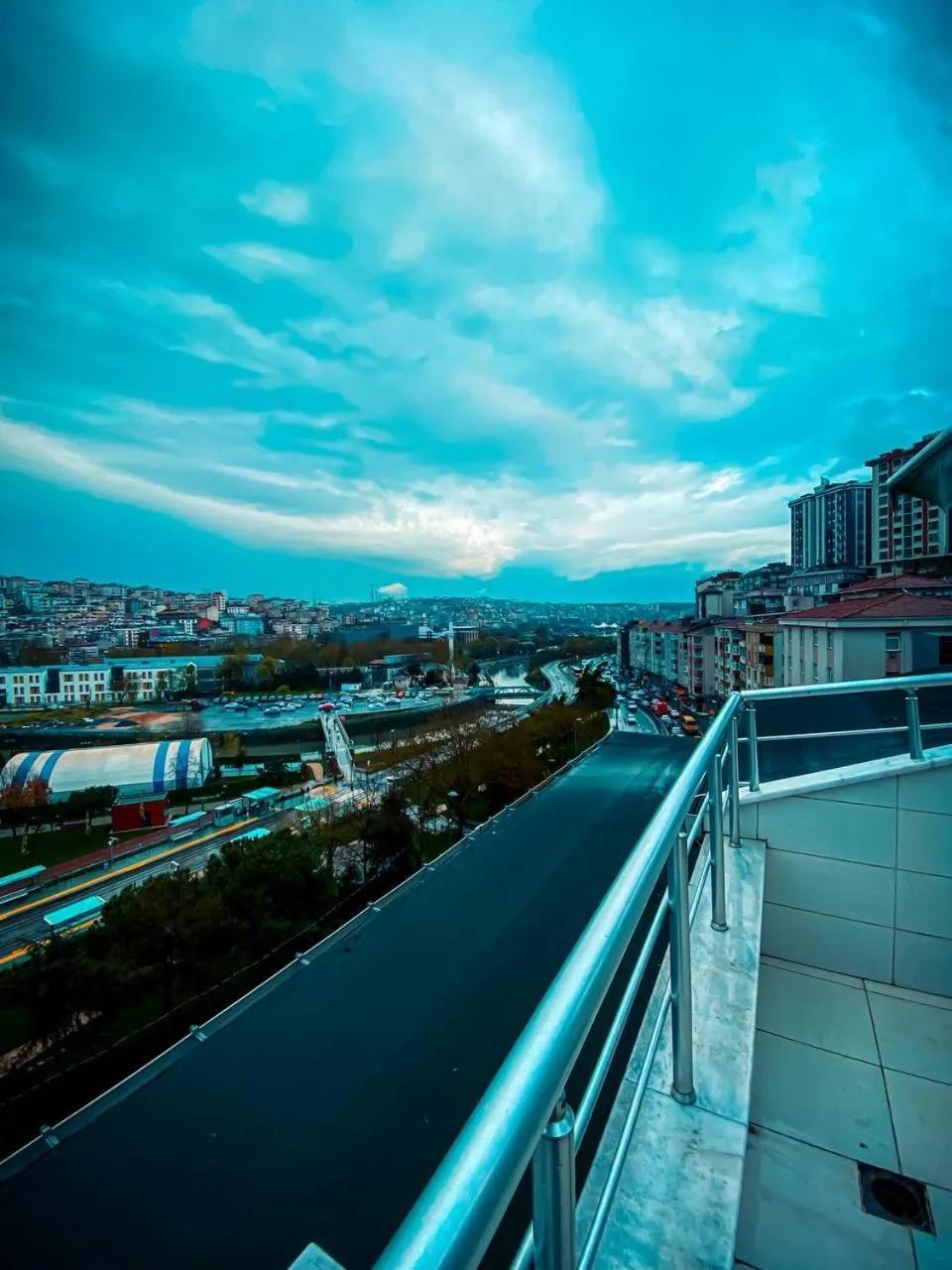 Balcony/Terrace in Eyüpsultan ABS Suites