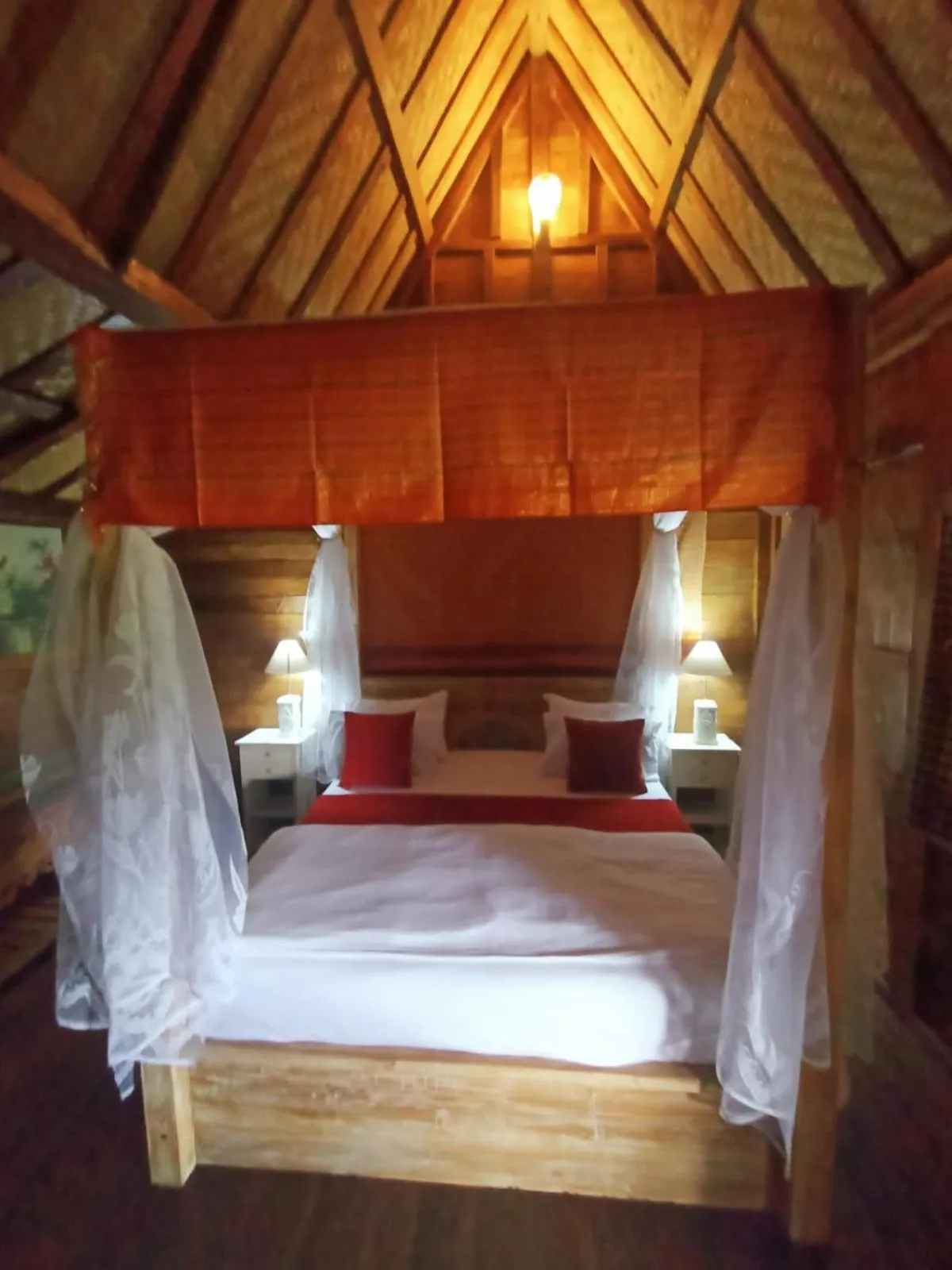 Bed in Pondok Cap Oleng Guesthouse Canggu by Ecommerceloka