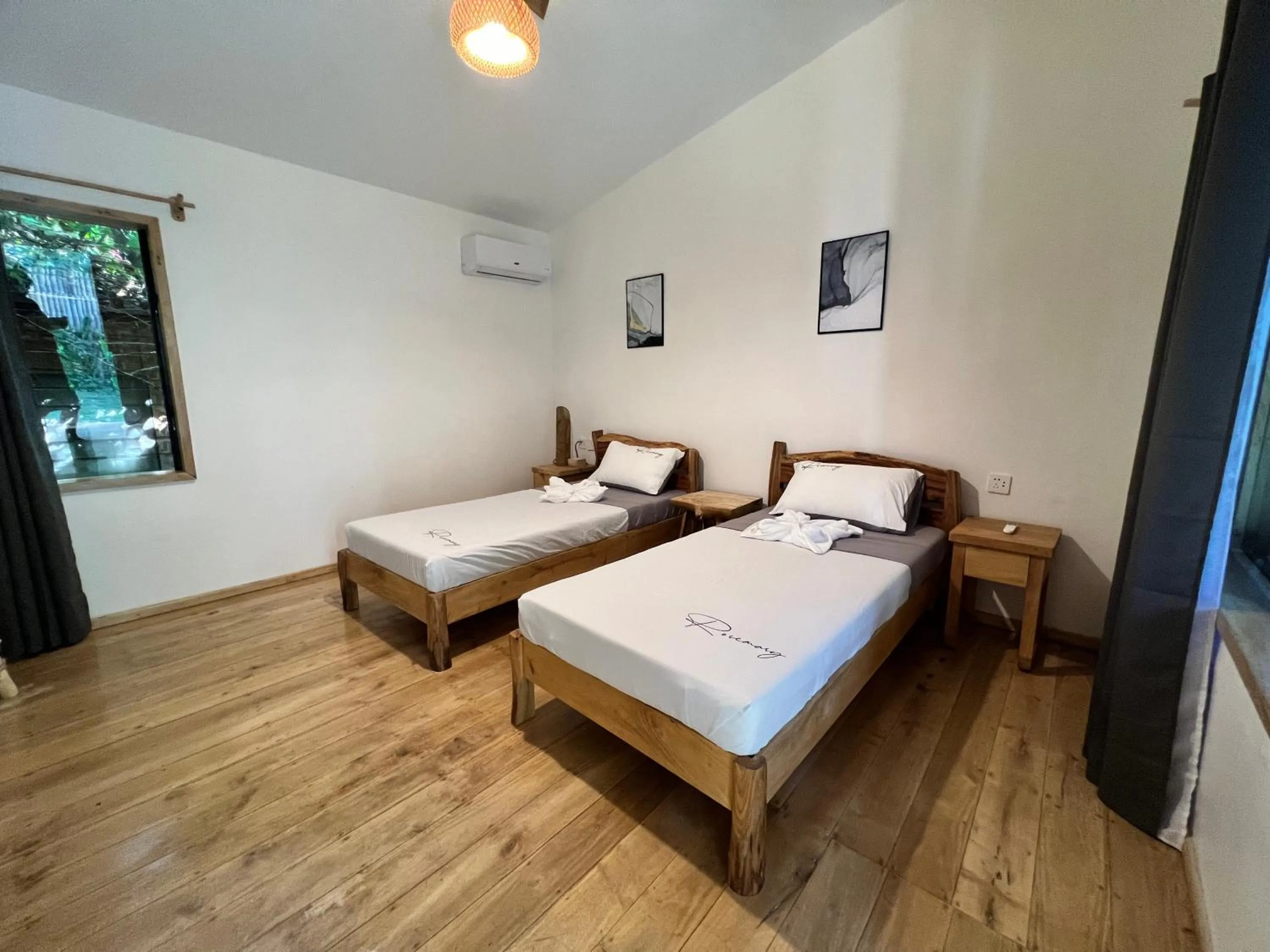 Bedroom, Bed in AA Jungle Guesthouse Deluxe