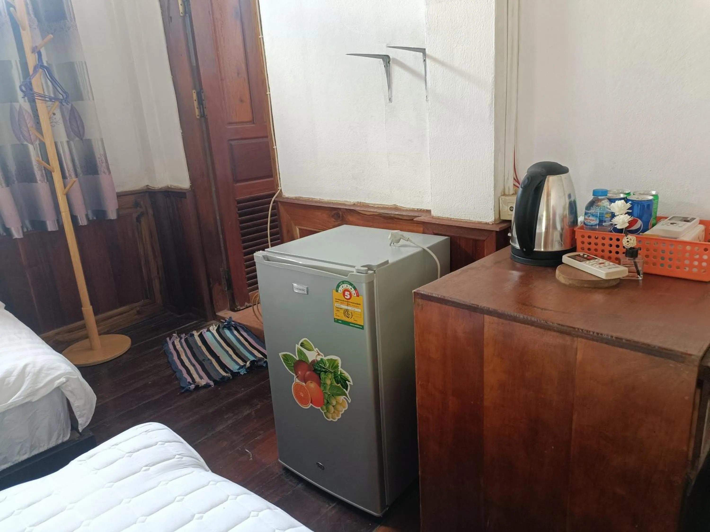 Bed in KONGKHAM GUESTHOUSE