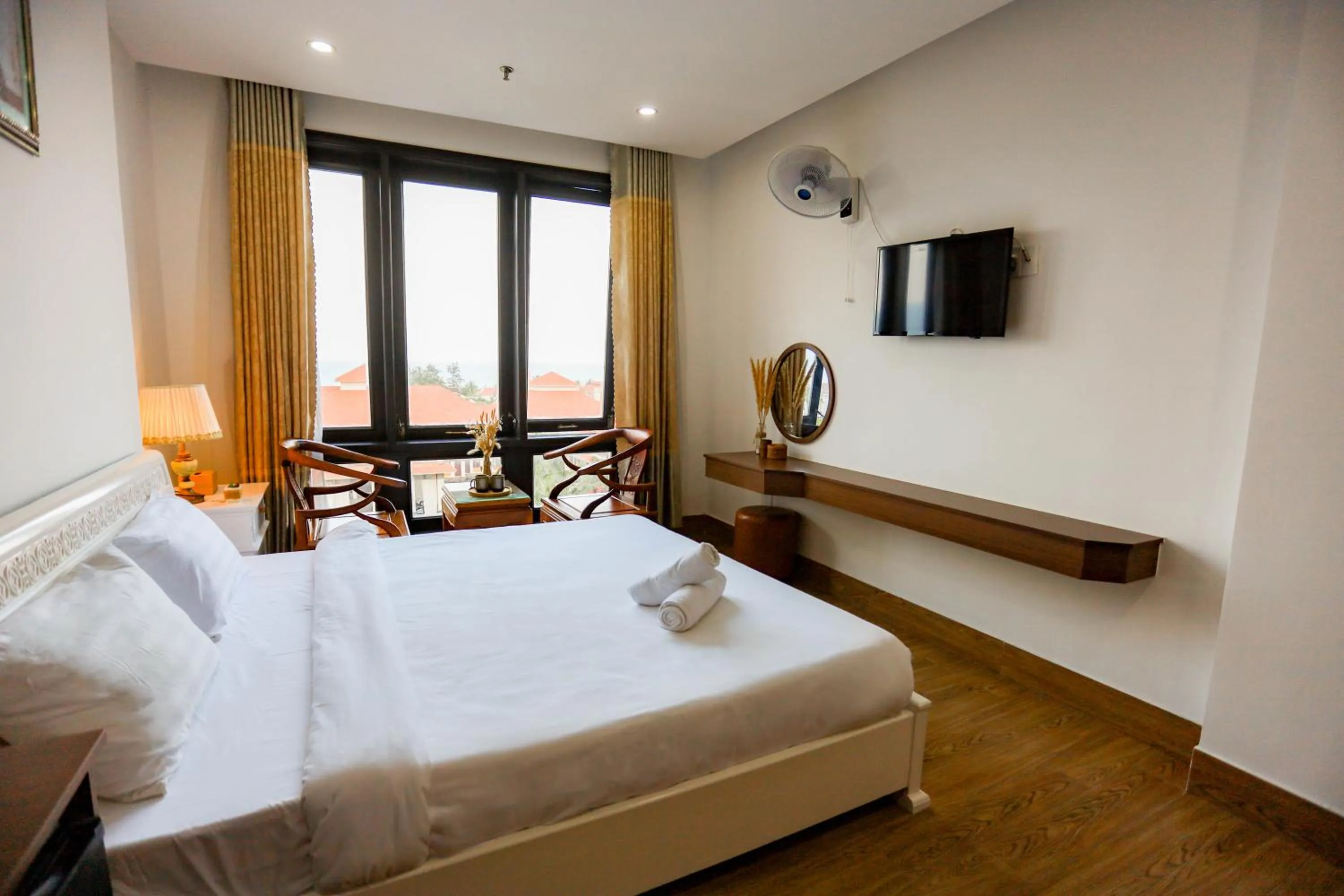 Bed in SeaColor Beachstay Danang Hotel by Haviland