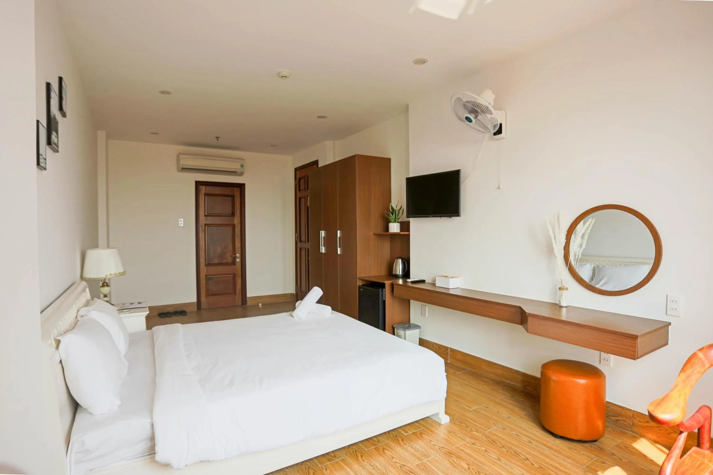 Bed in SeaColor Beachstay Danang Hotel by Haviland