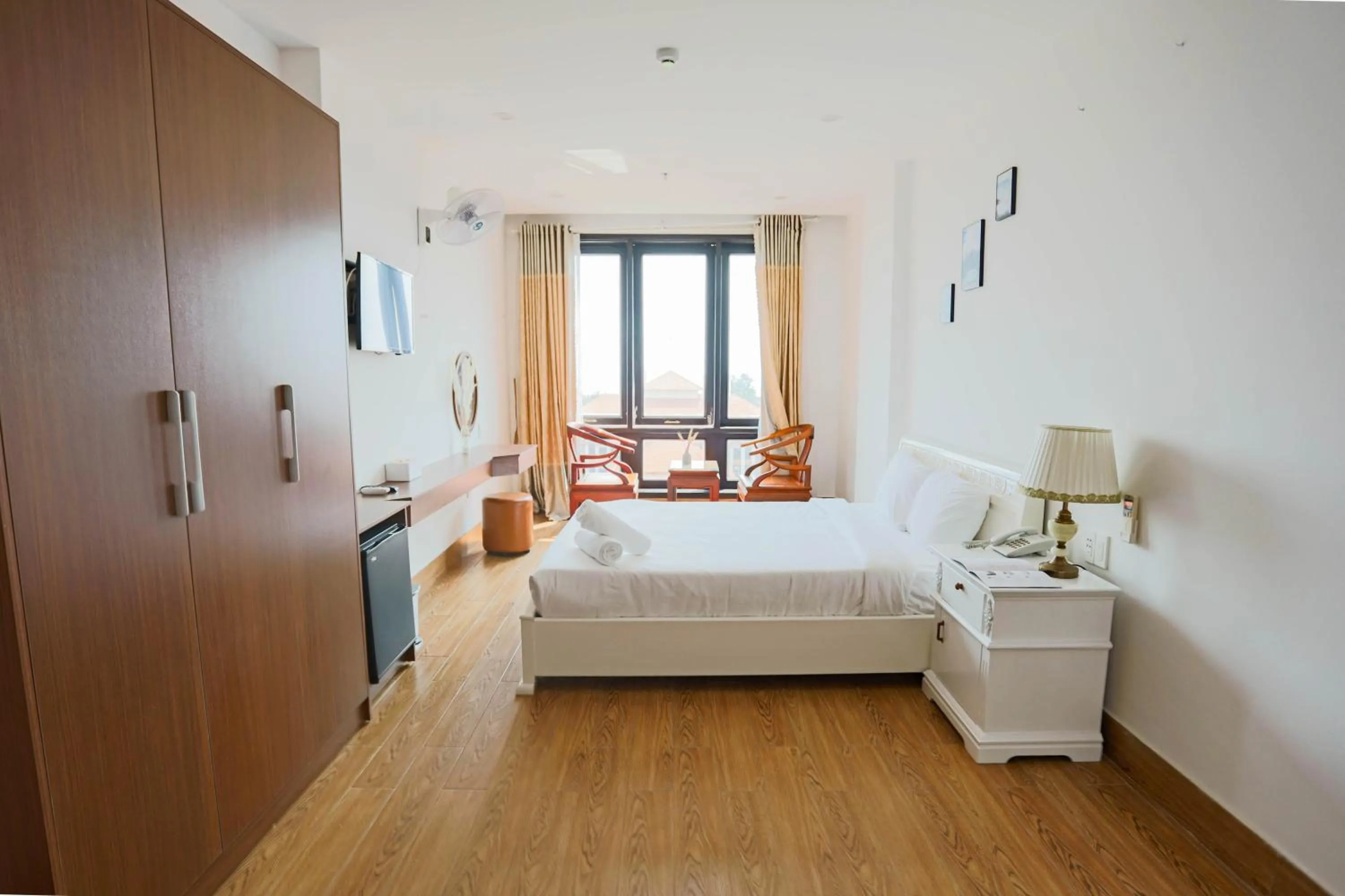 Bed in SeaColor Beachstay Danang Hotel by Haviland