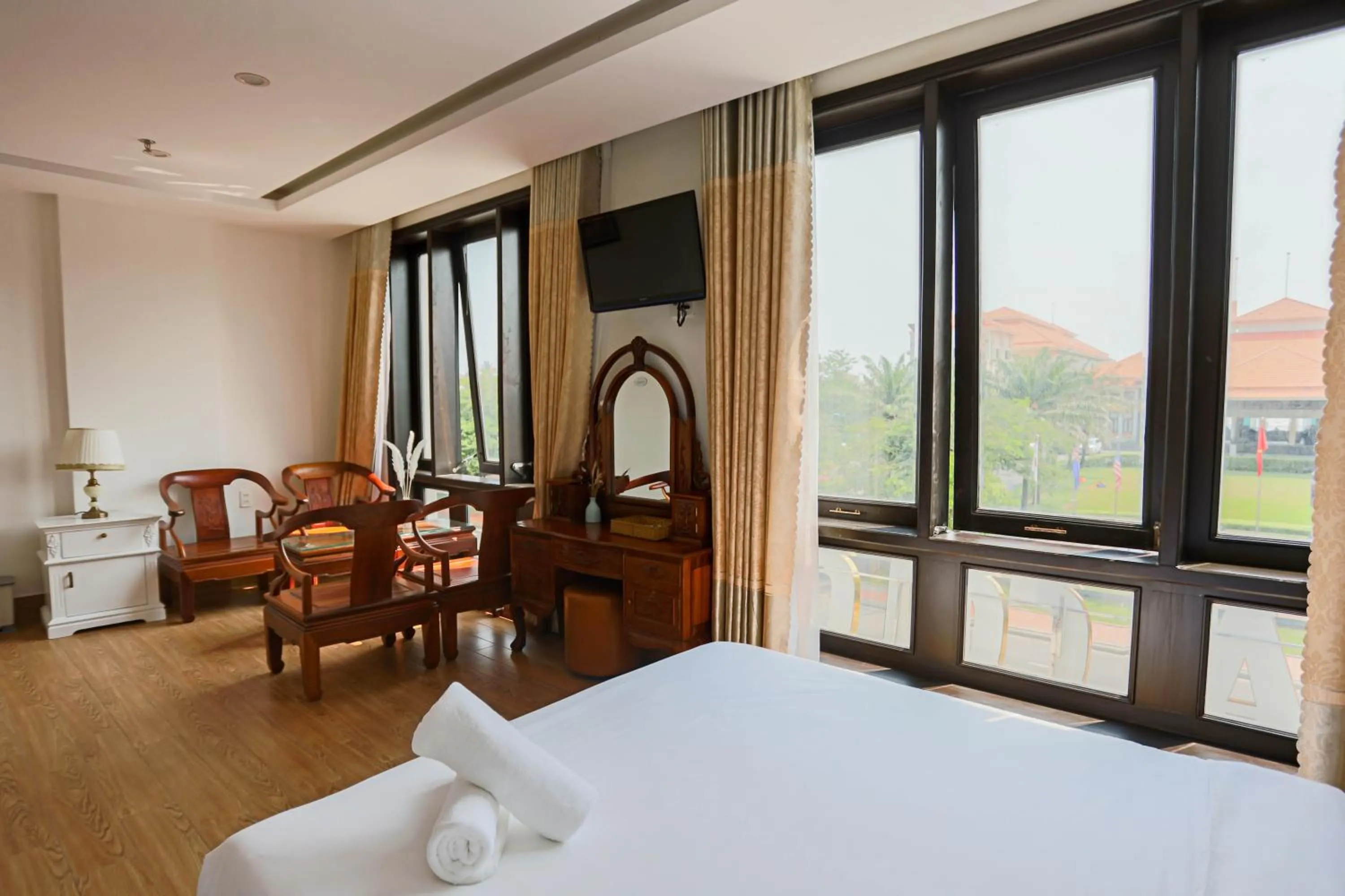 Bed in SeaColor Beachstay Danang Hotel by Haviland