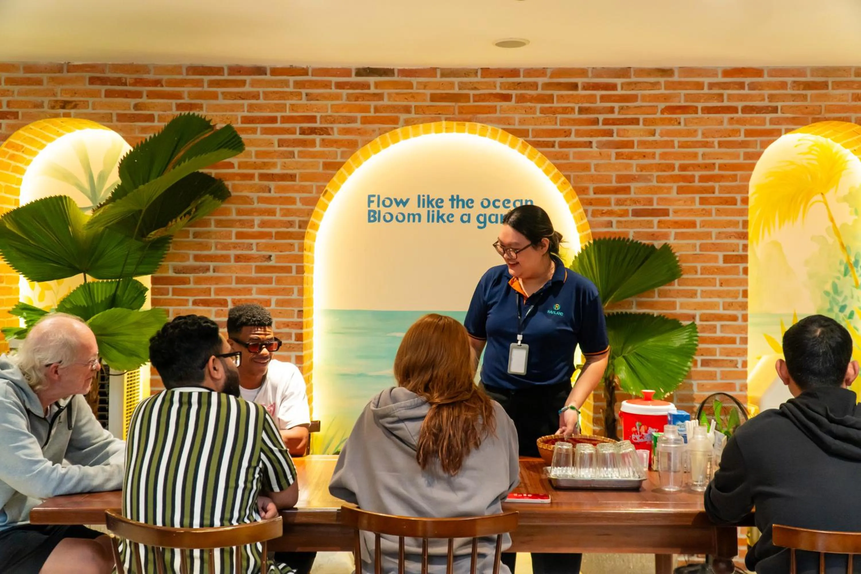 People in SeaColor Beachstay Danang Hotel by Haviland