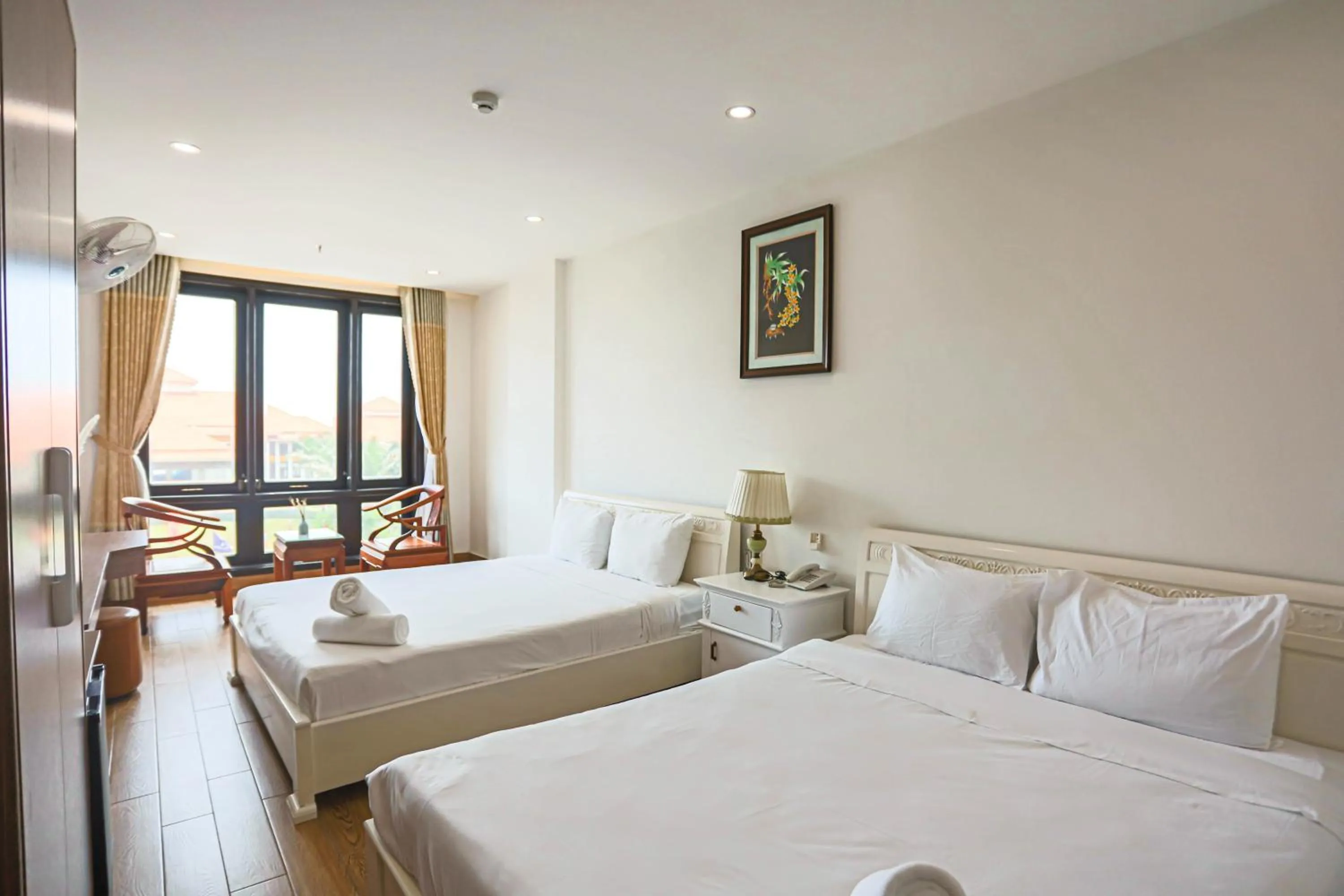 Bed in SeaColor Beachstay Danang Hotel by Haviland