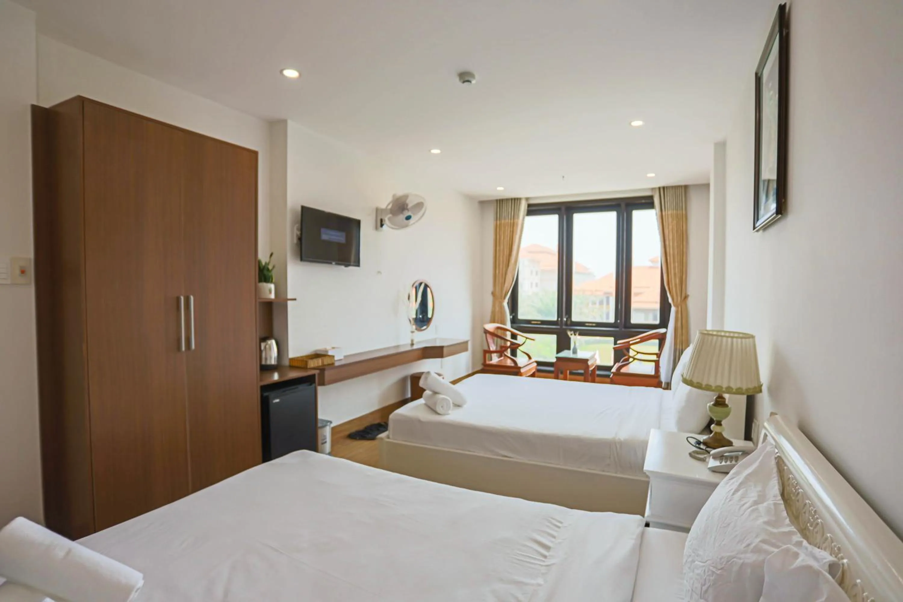 Bed in SeaColor Beachstay Danang Hotel by Haviland