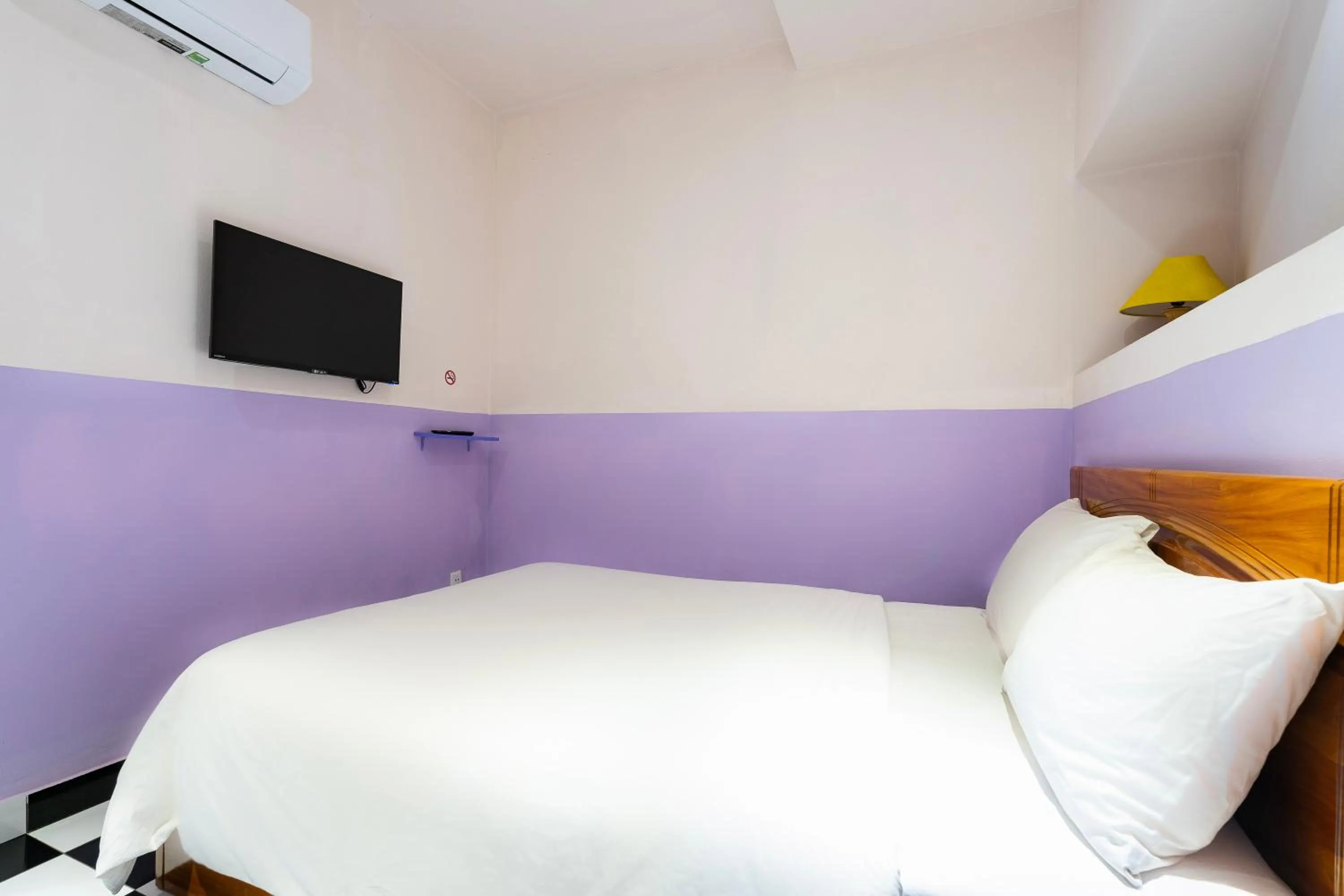 Bed in Ahu Hotel & Apartment