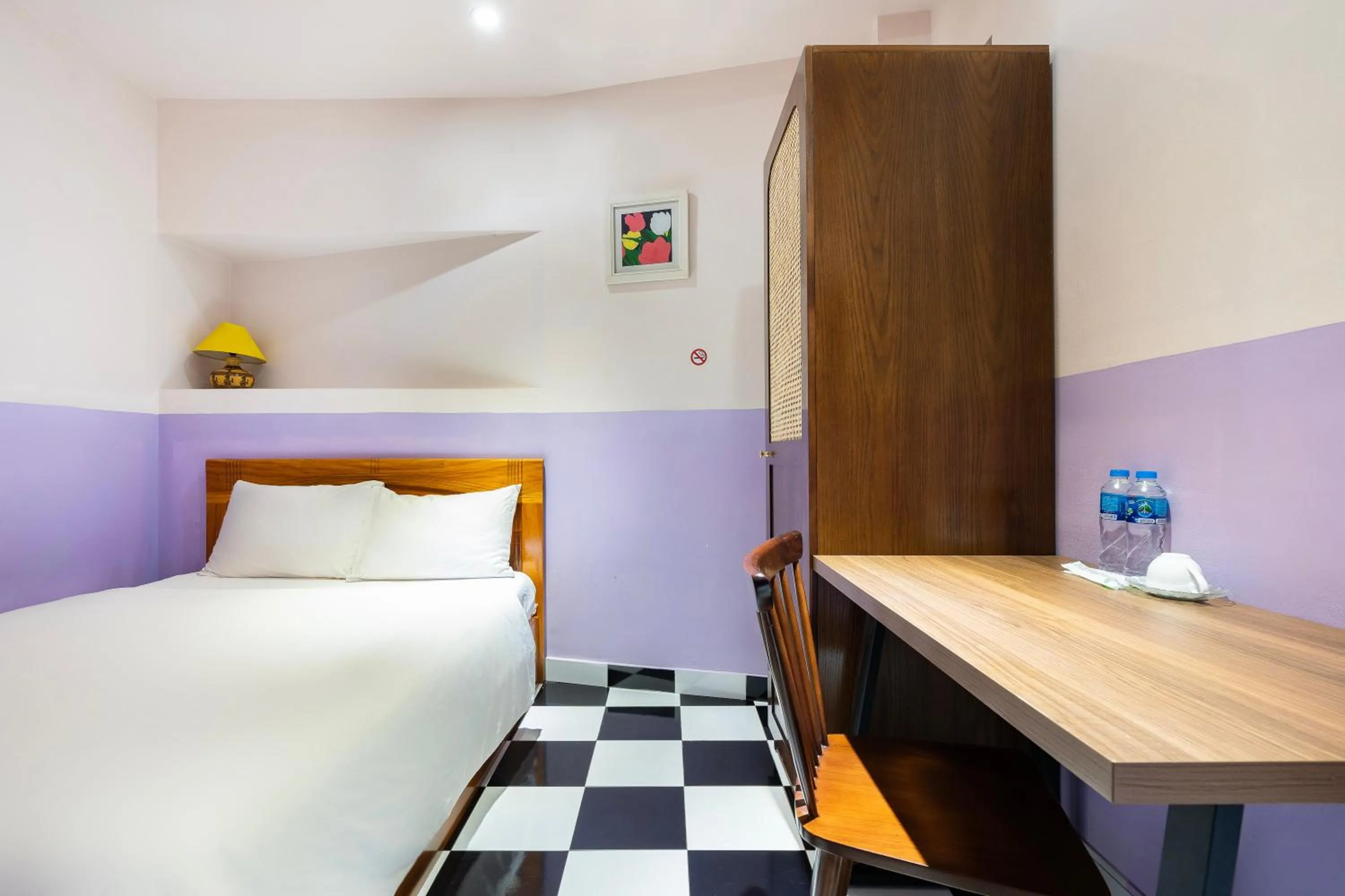 Bed in Ahu Hotel & Apartment