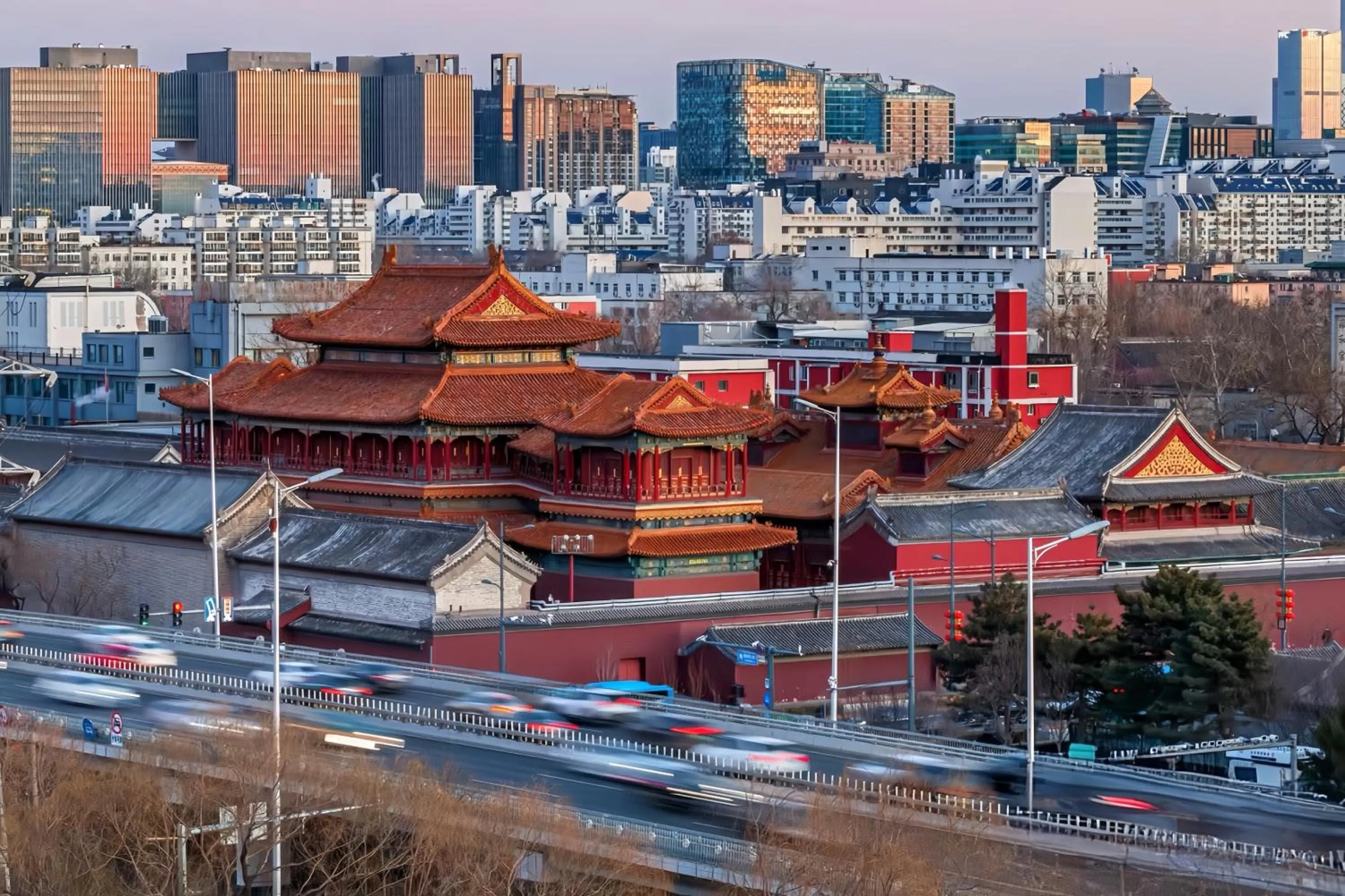 City view in Dasein Youlan Hotel-Near the Forbidden City, Tiananmen Square, Guijie Street, Beihai Park, Jingshan Park, and Yonghe Temple