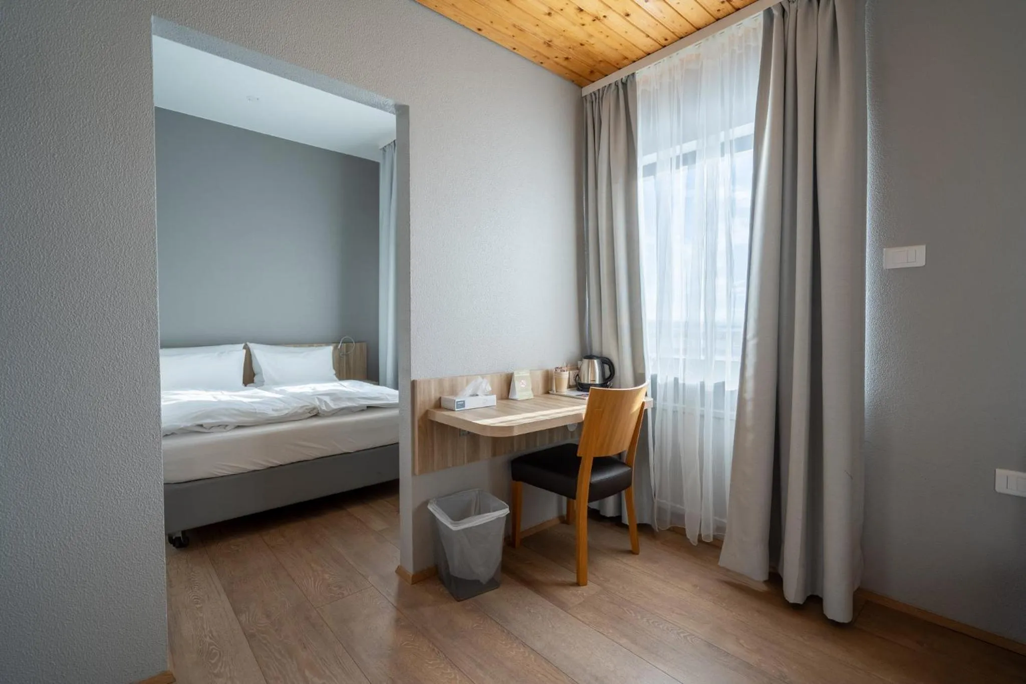 Bedroom, Bed in Hótel Laugarbakki