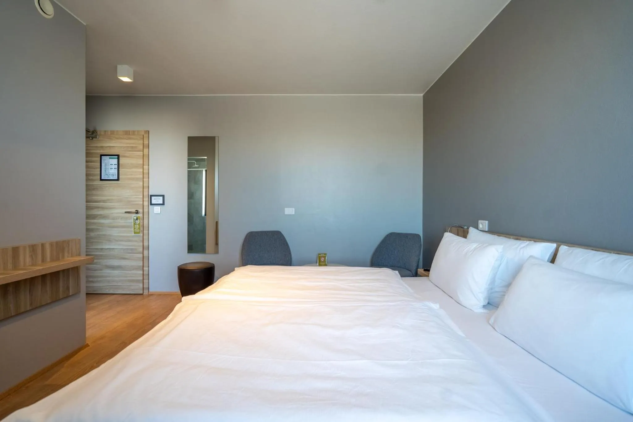 Bedroom, Bed in Hótel Laugarbakki