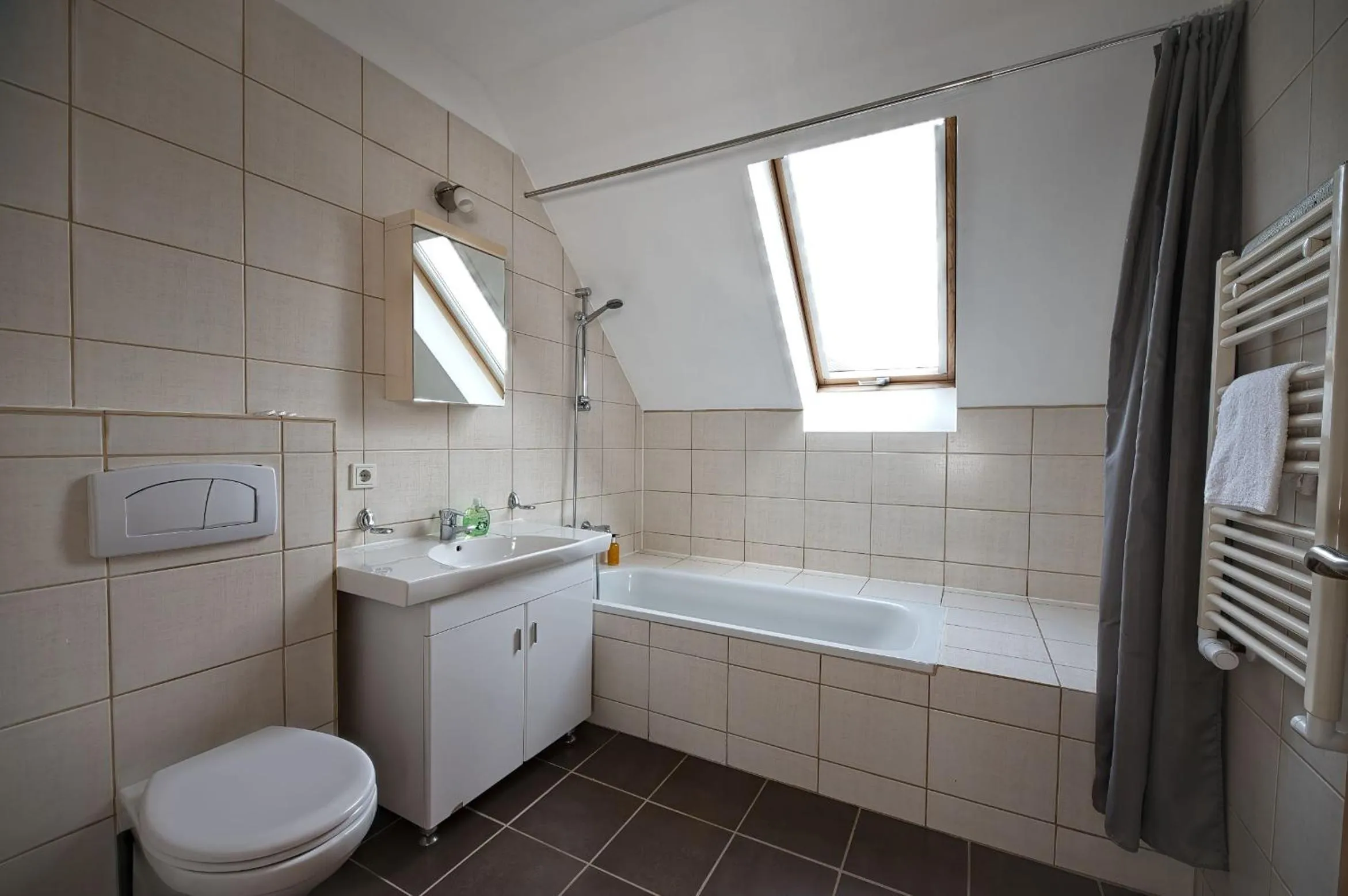 Bathroom in Hotel Laxnes