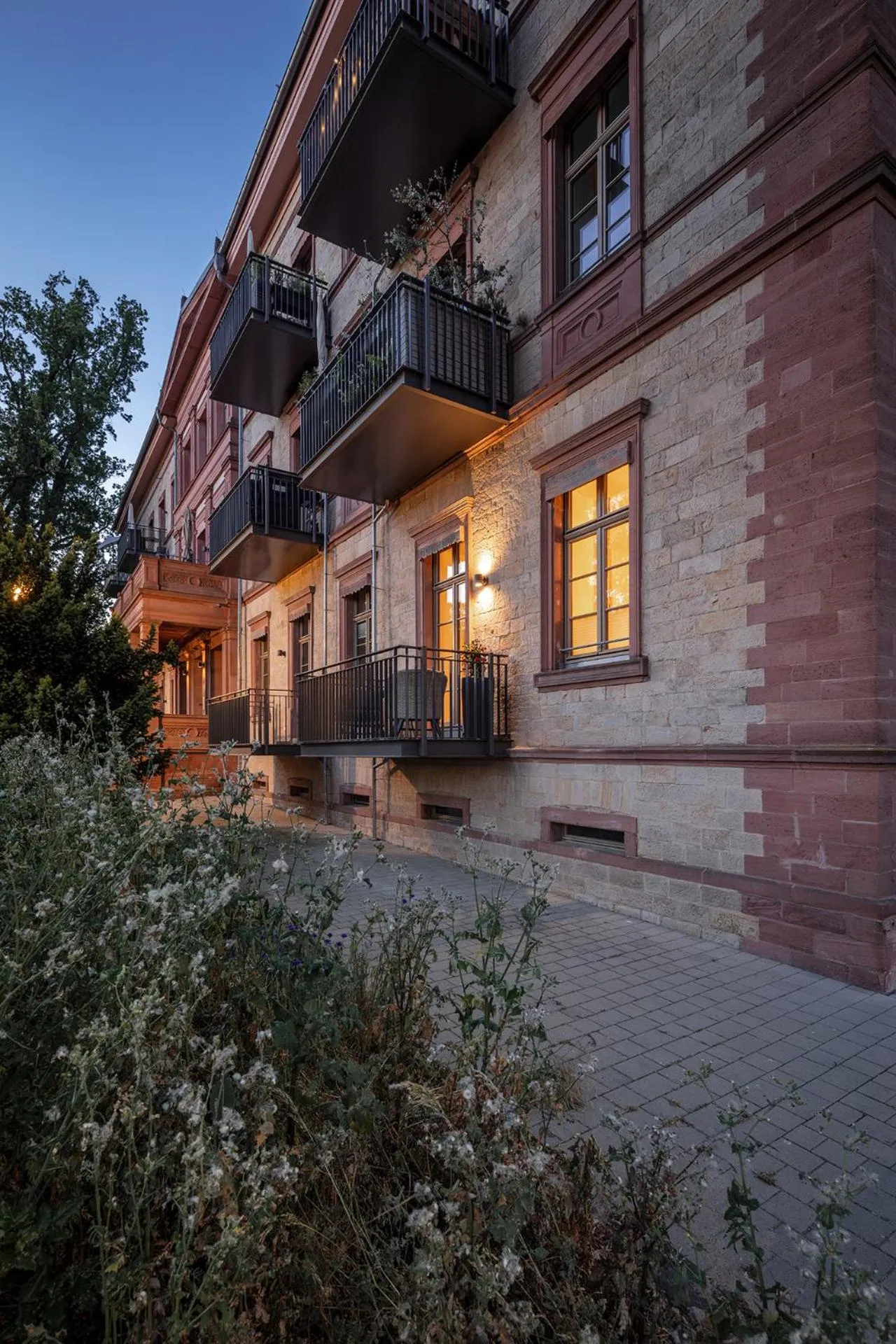 Balcony/Terrace in Acapella Suite Allegro 76qm I Altstadt l Weinberg