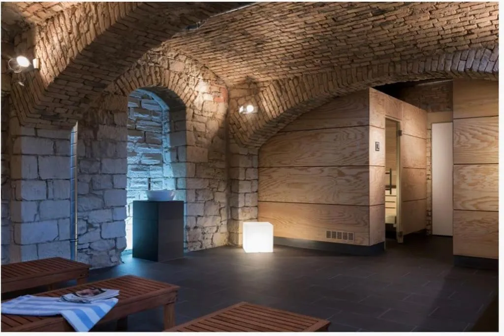 Sauna in Acapella Suite Allegro 76qm I Altstadt l Weinberg