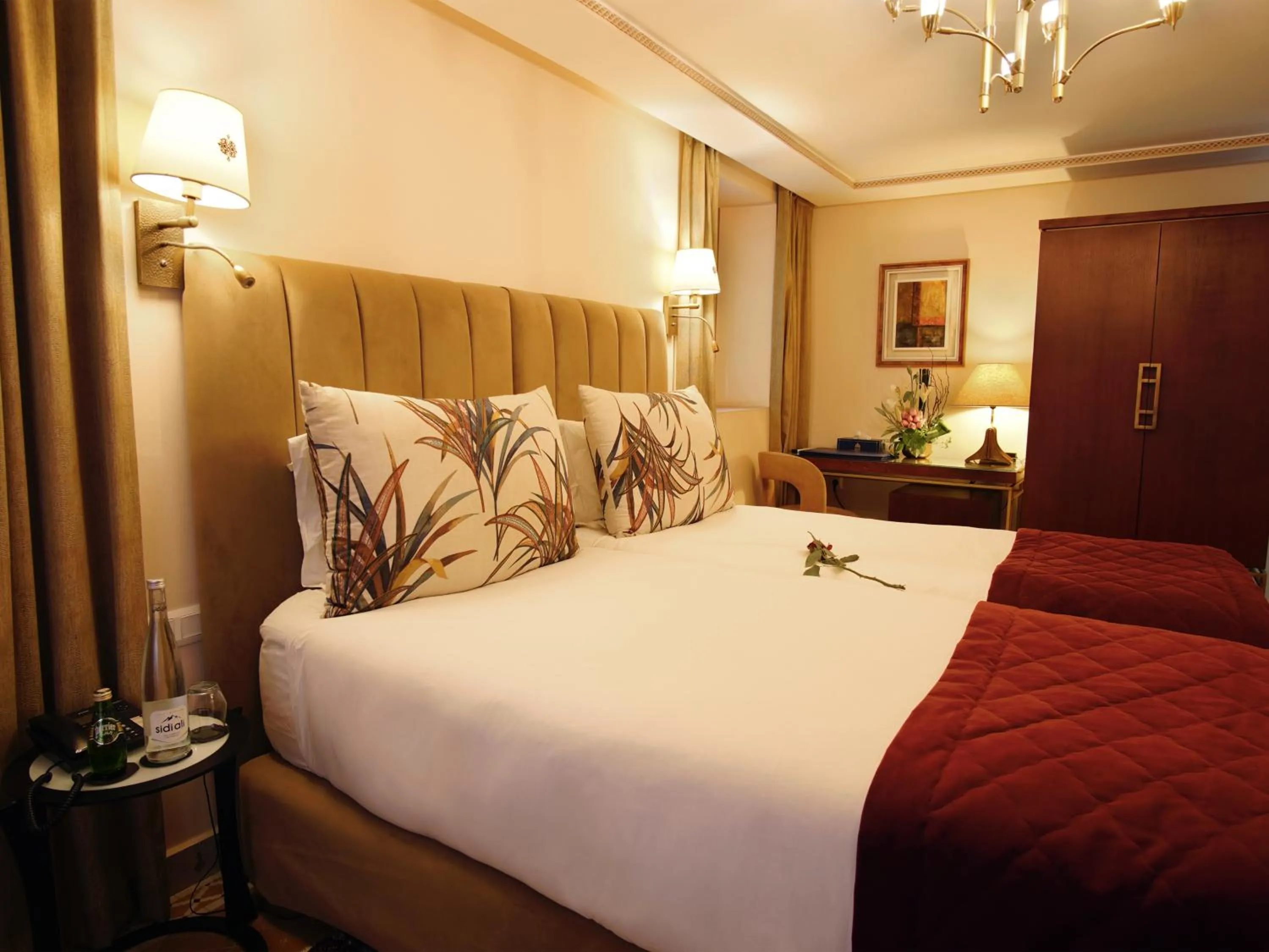 Bed in Riad El Amine Fès - Historic Hotels Worldwide