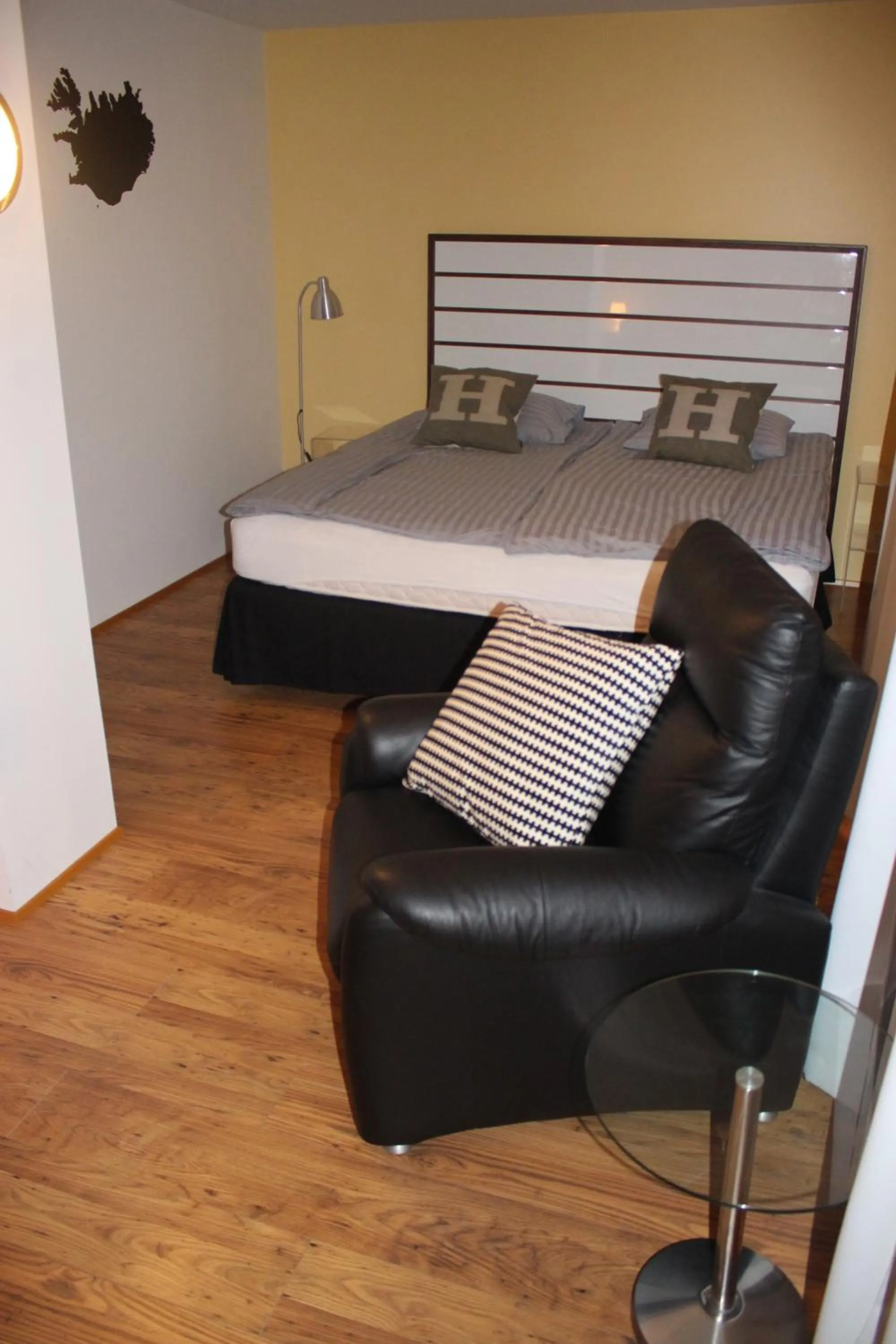 Bed in Hotel Keilir by Reykjavik Keflavik Airport