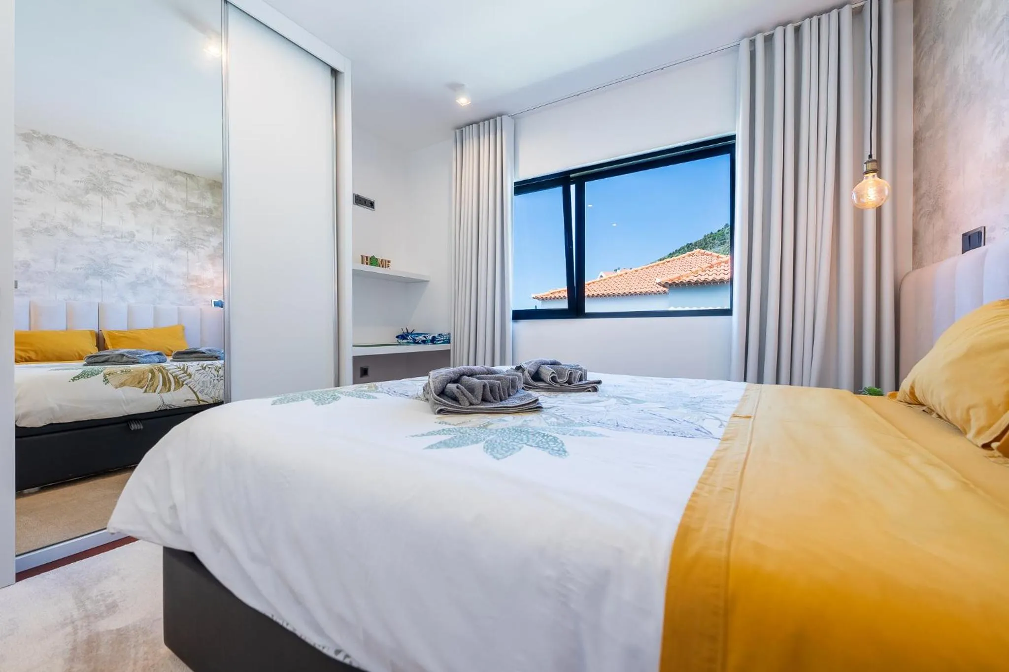 Bed in Serenity by the Sea