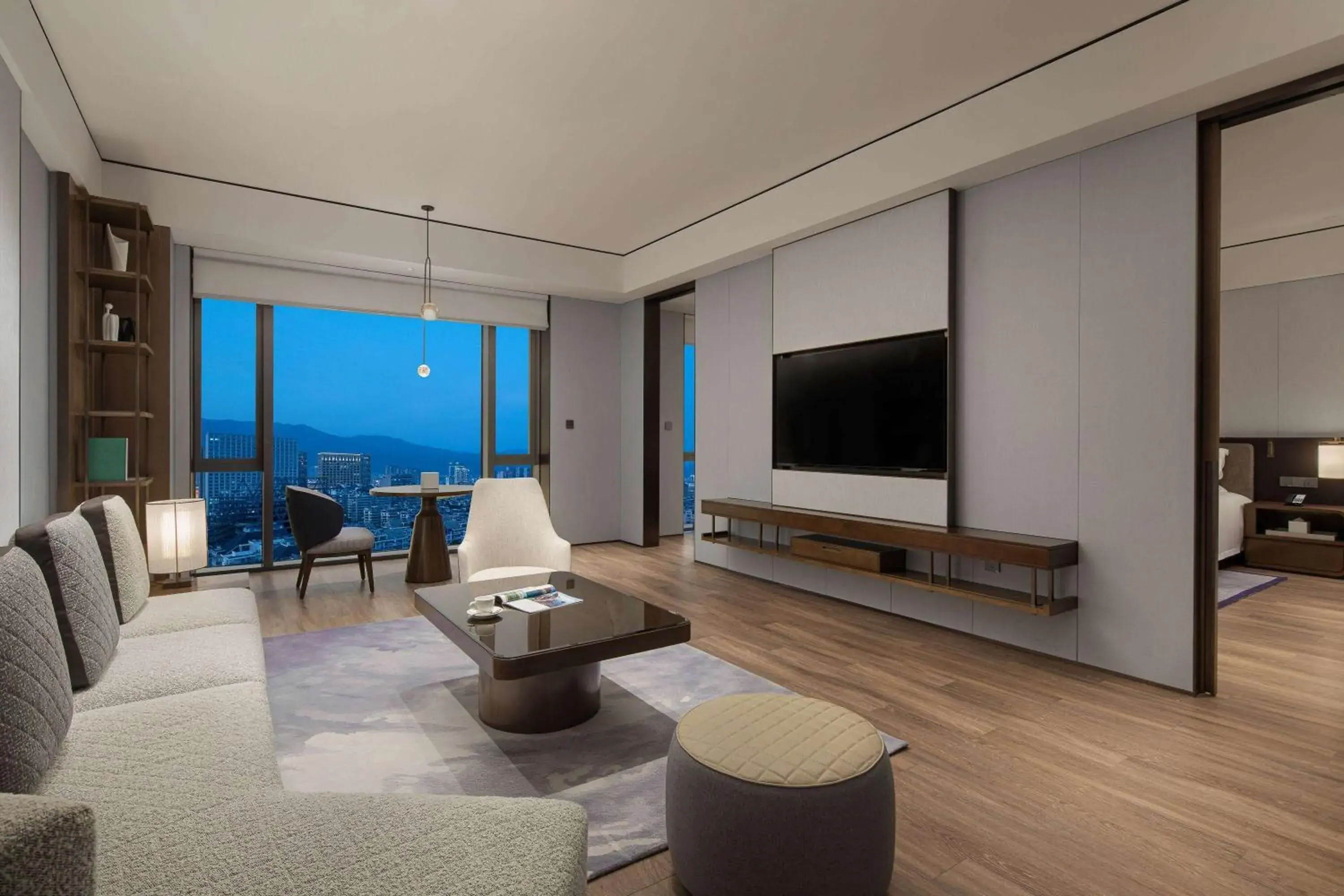 Photo of the whole room in Wyndham Grand Lishui Downtown Photo of the whole room in Wyndham Grand Lishui Downtown