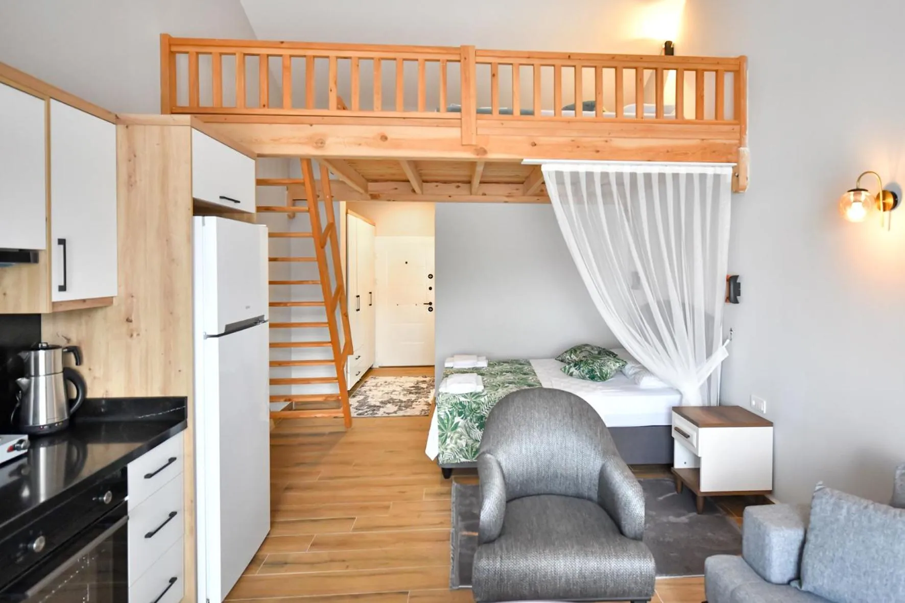 Bed in RED MOON SUITES