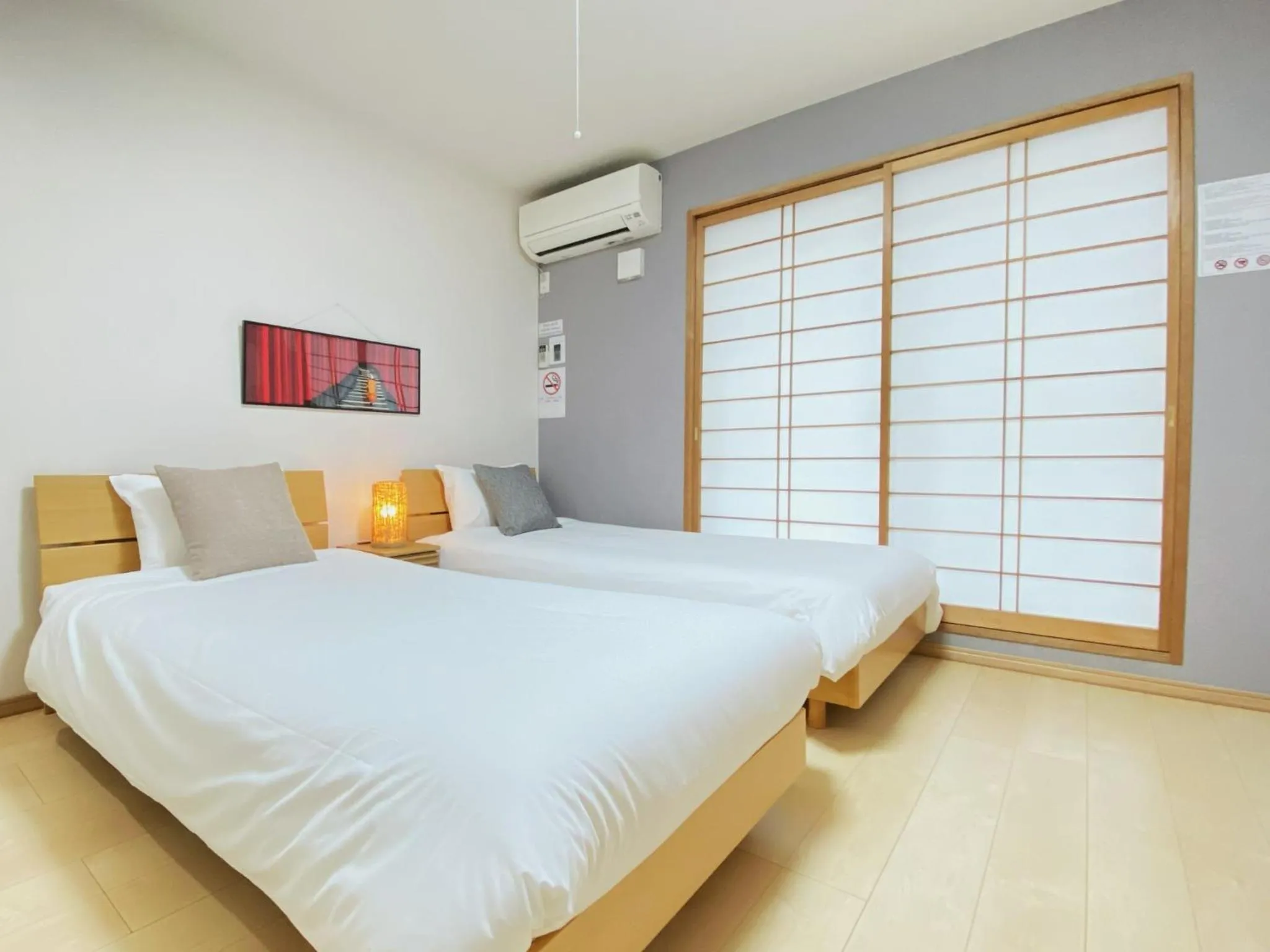 Bed in Kyoto Tabisou Kasumi