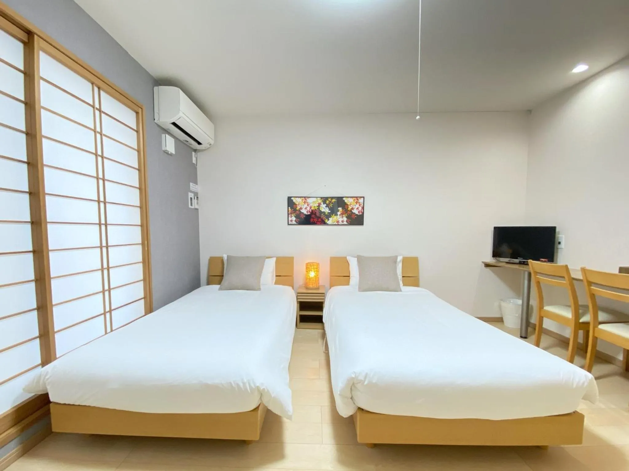 Bed in Kyoto Tabisou Kasumi