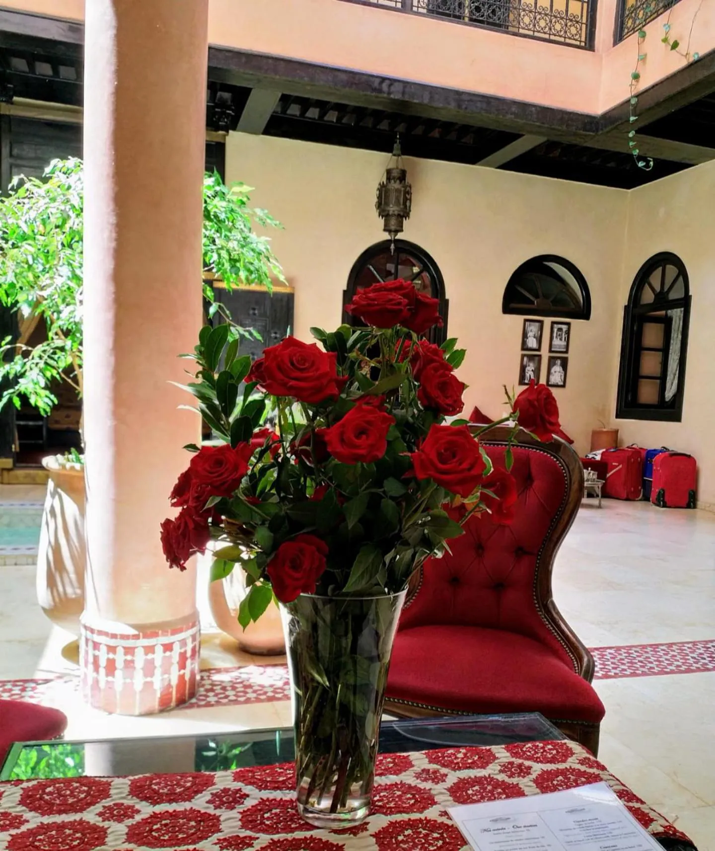 Patio in Riad Yacout