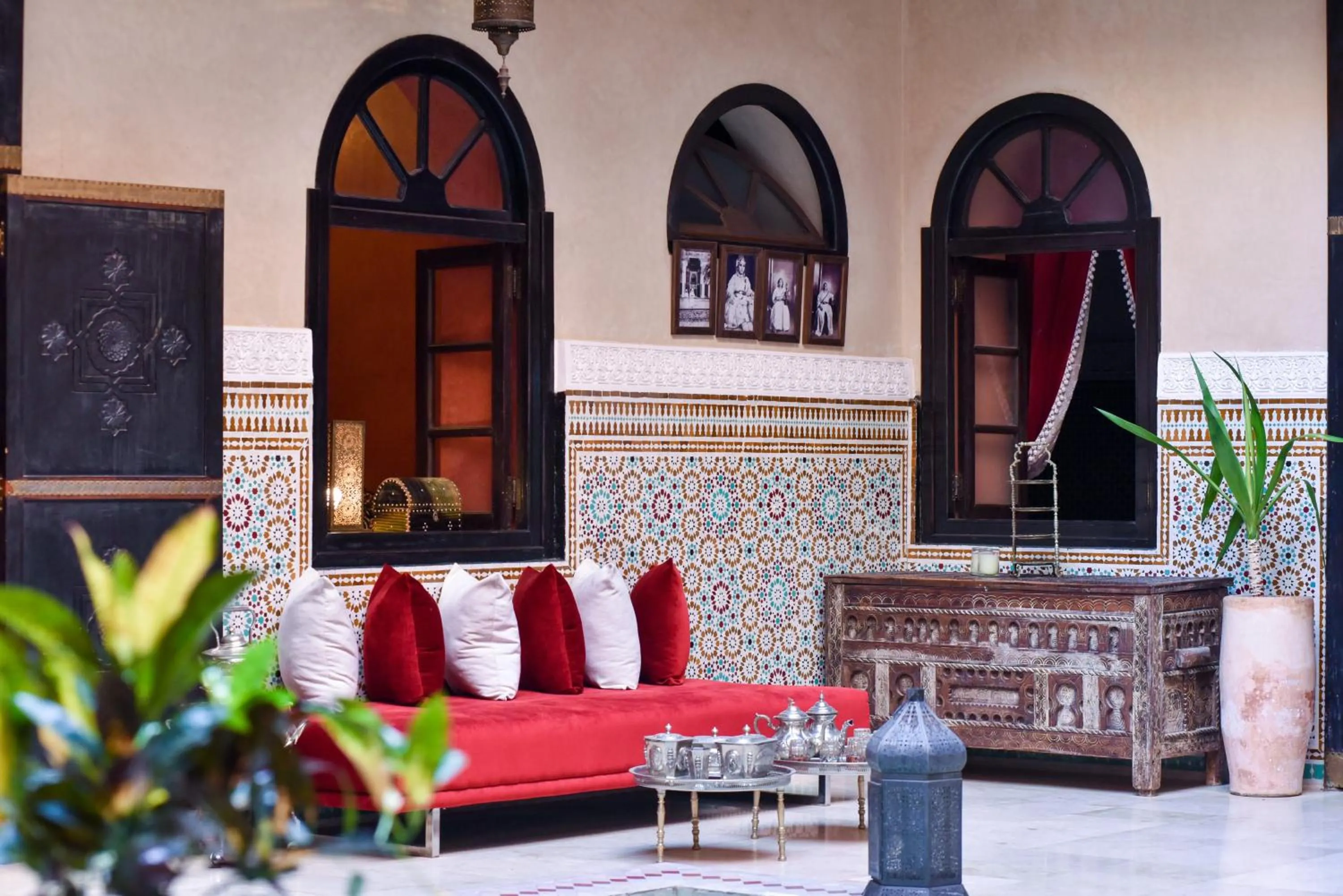 Patio in Riad Yacout