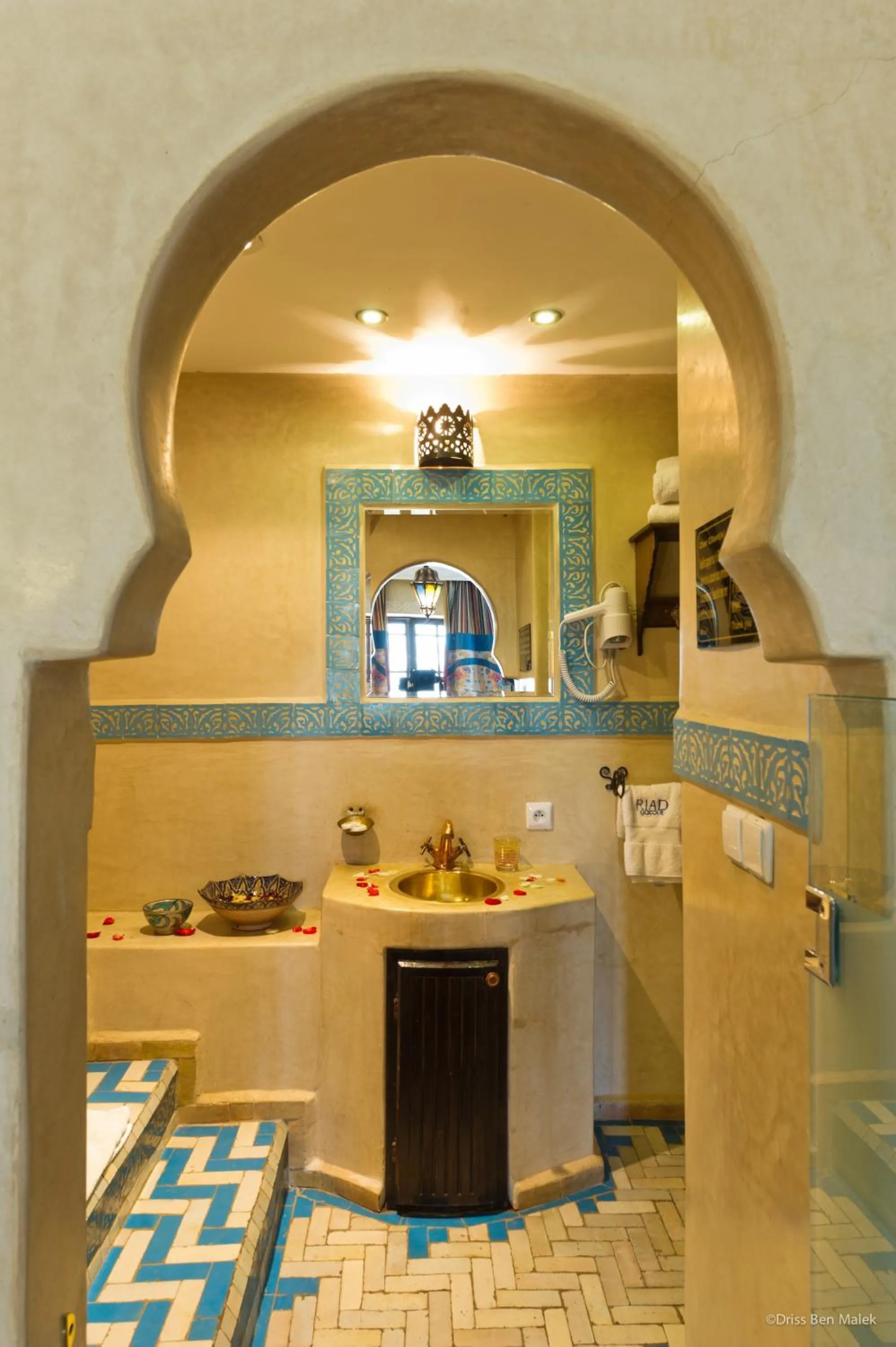 Bathroom in Riad Yacout