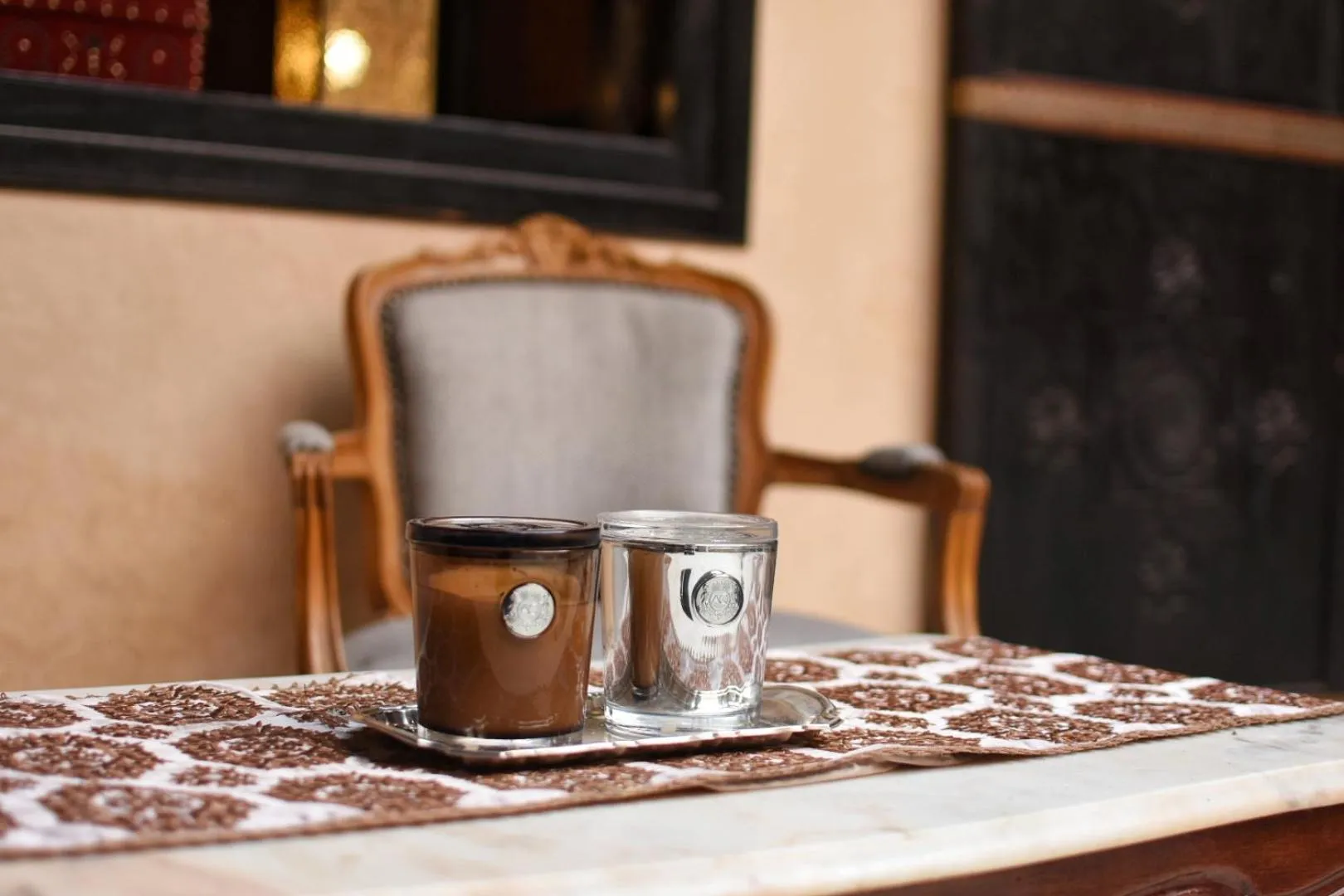 Decorative detail in Riad Yacout