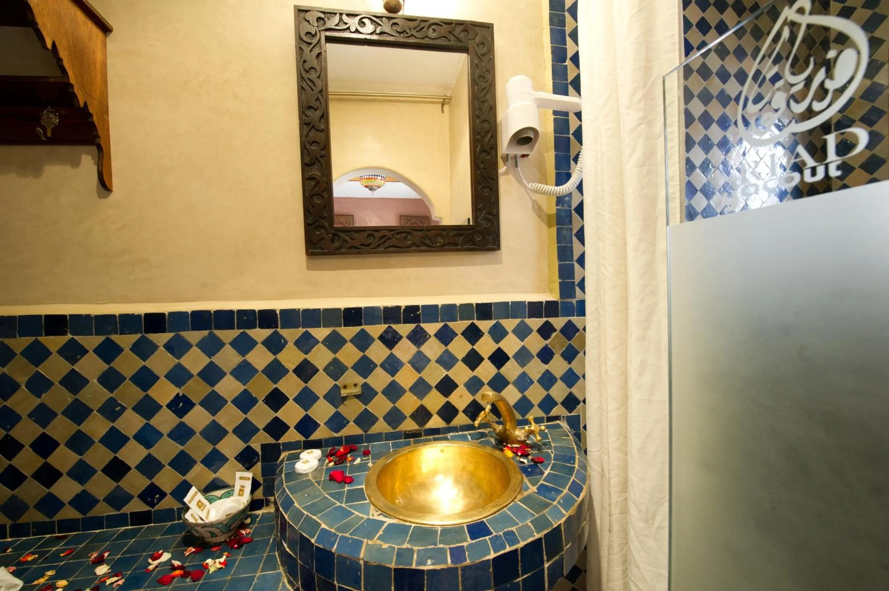 Bathroom in Riad Yacout