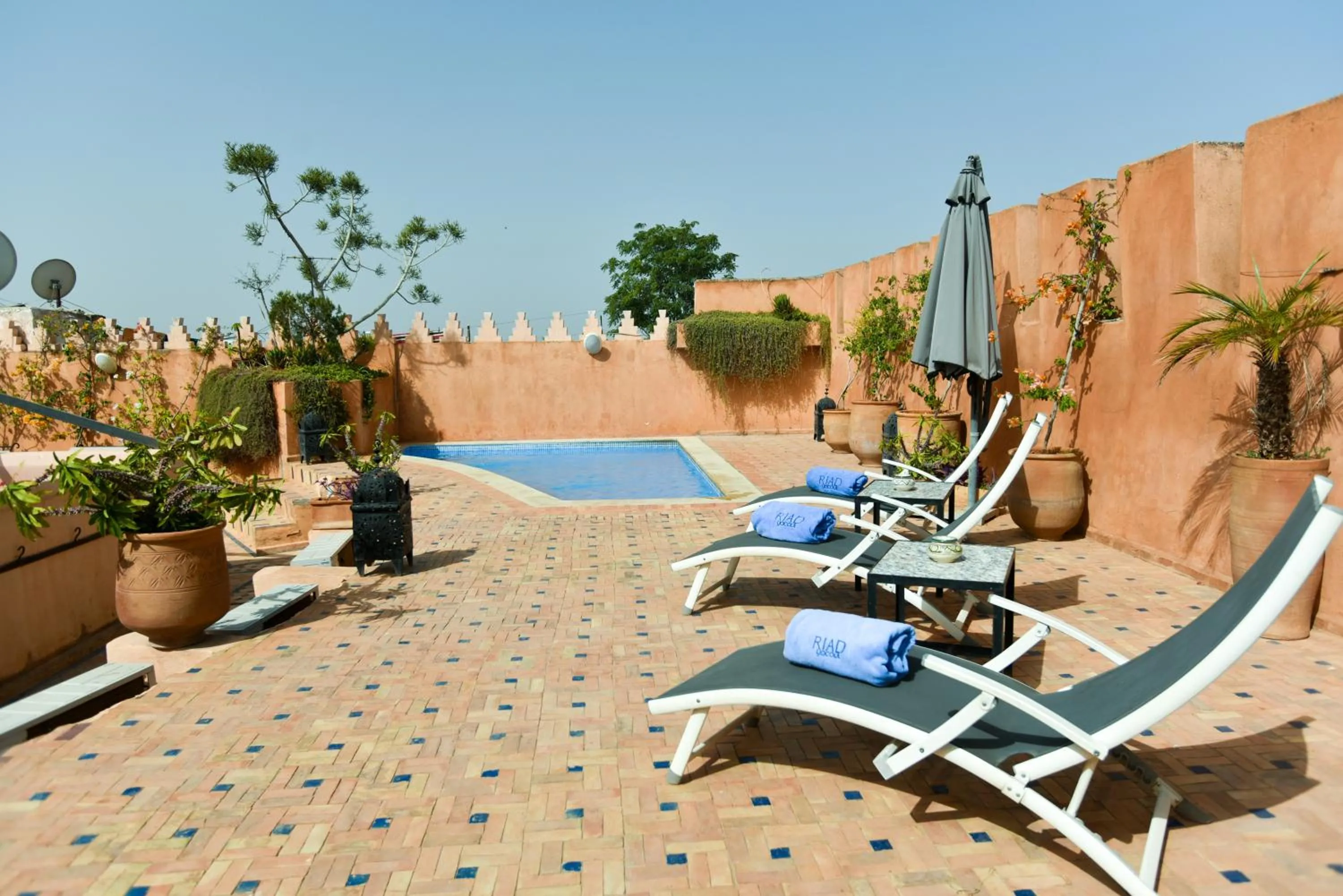 Swimming pool in Riad Yacout