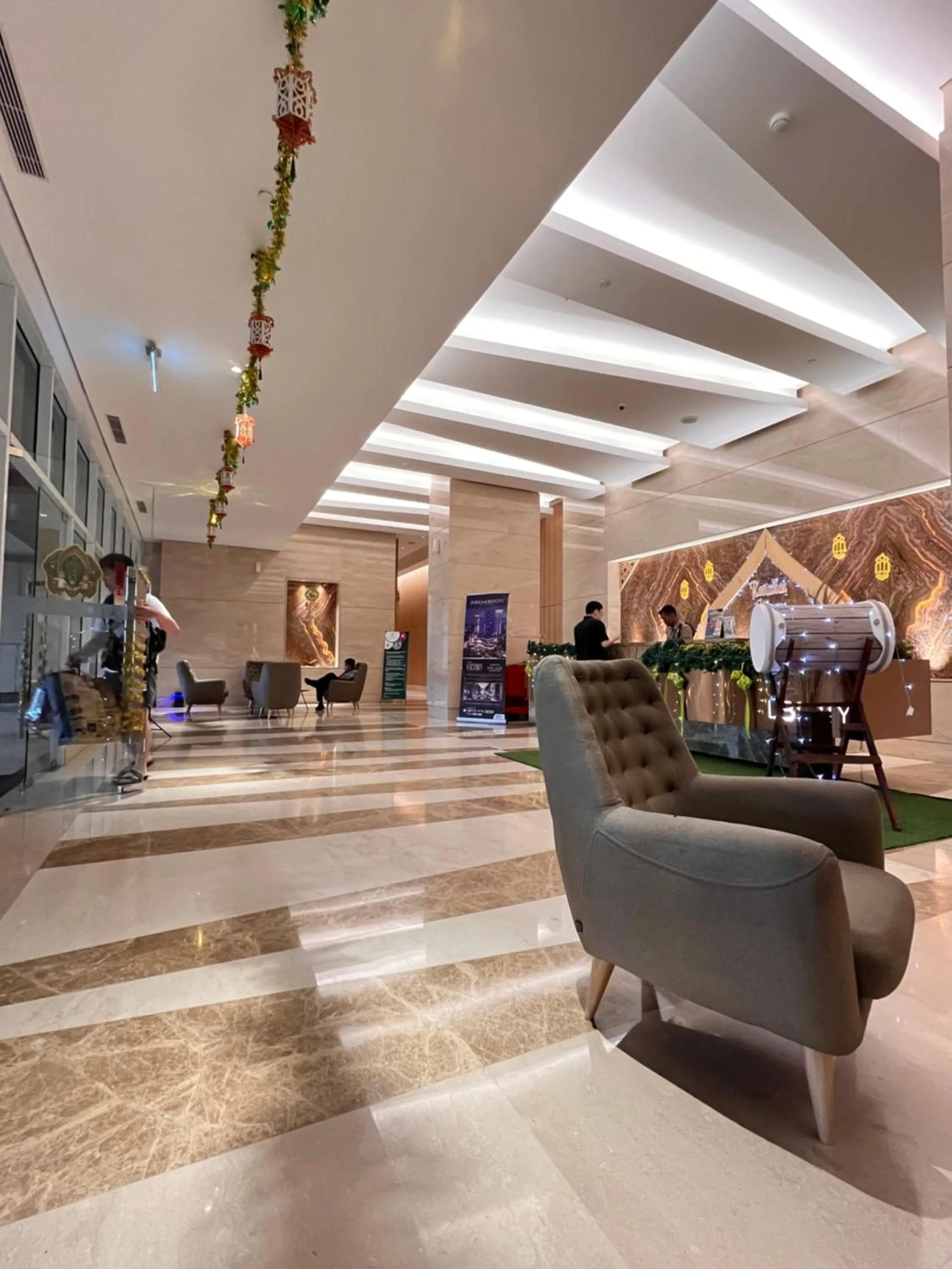 Lobby or reception in Apartment Podomoro Medan