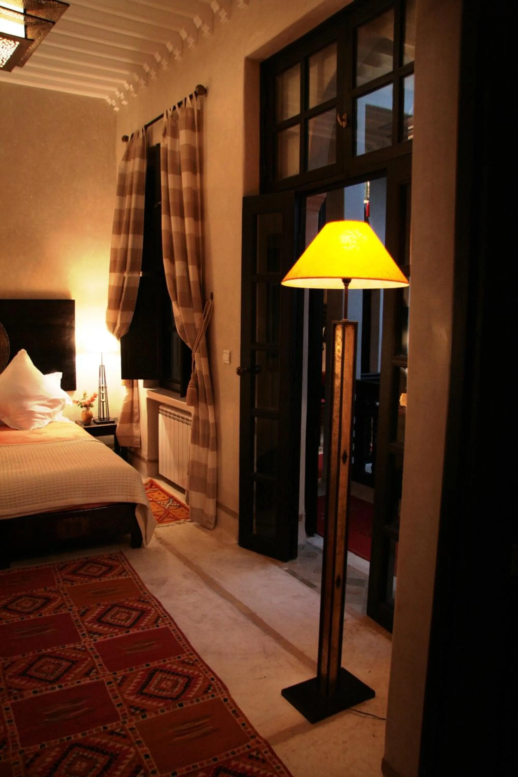 Decorative detail, Bed in Riad Diana