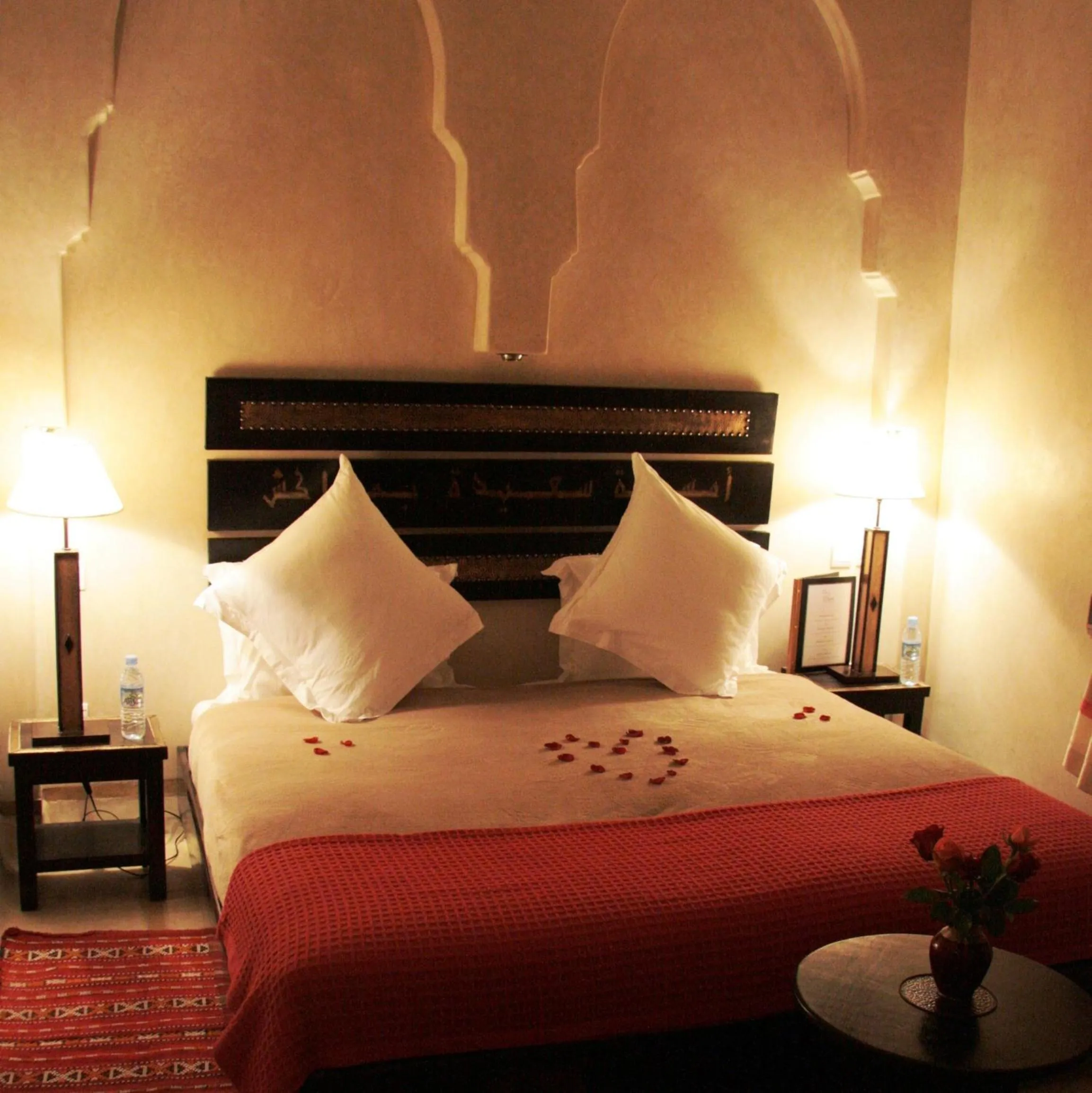 Bed in Riad Diana