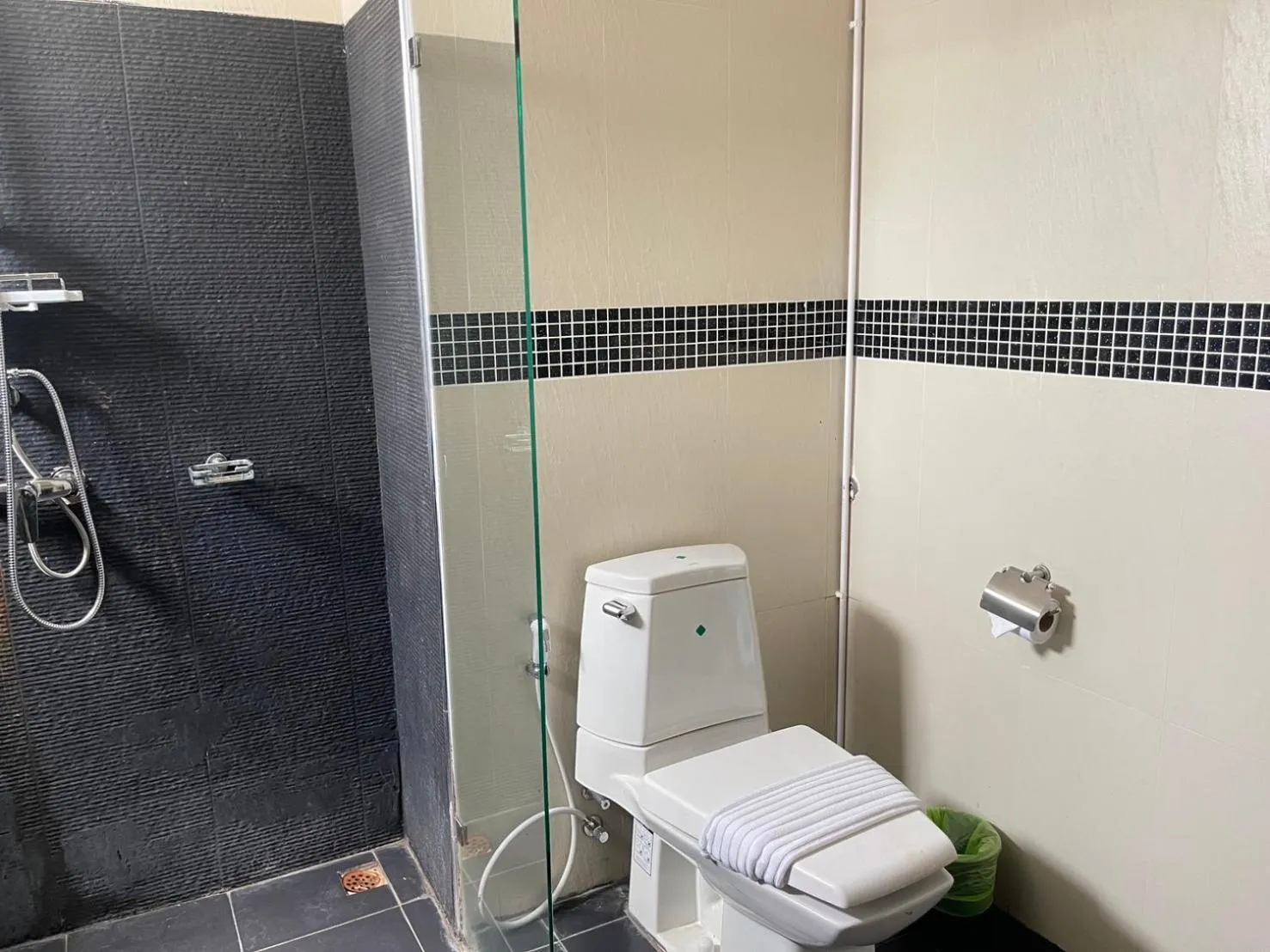 Shower in The Sand Beach Pattaya