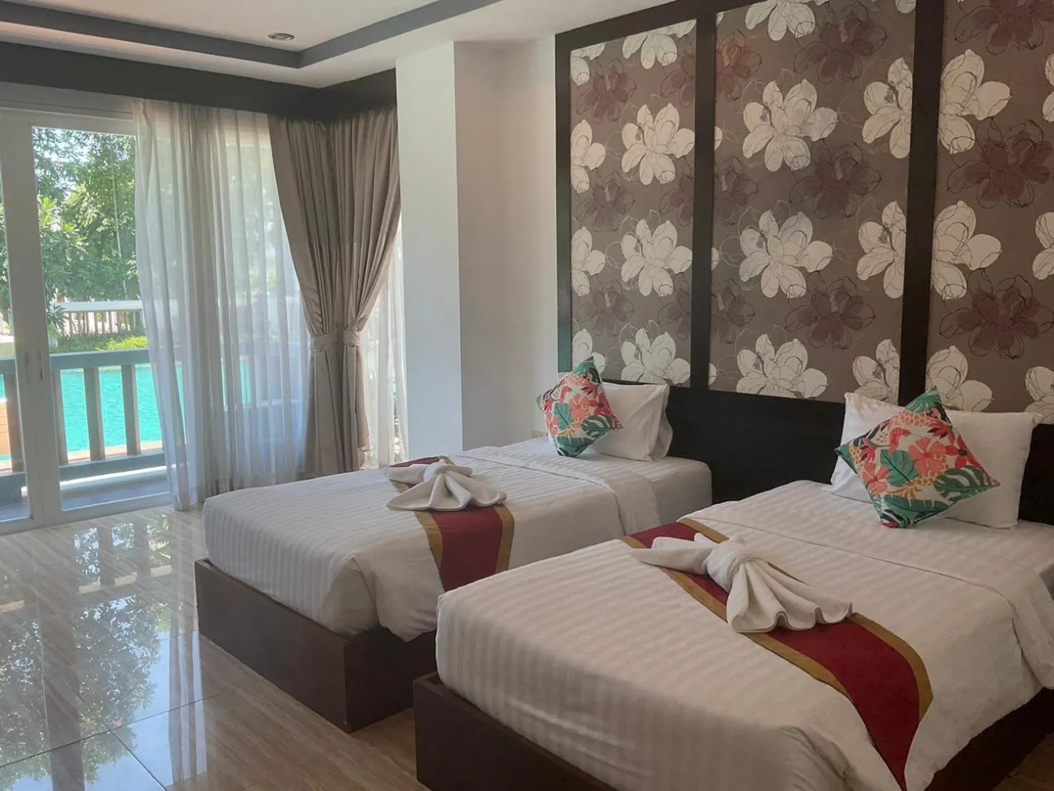 Bed in The Sand Beach Pattaya