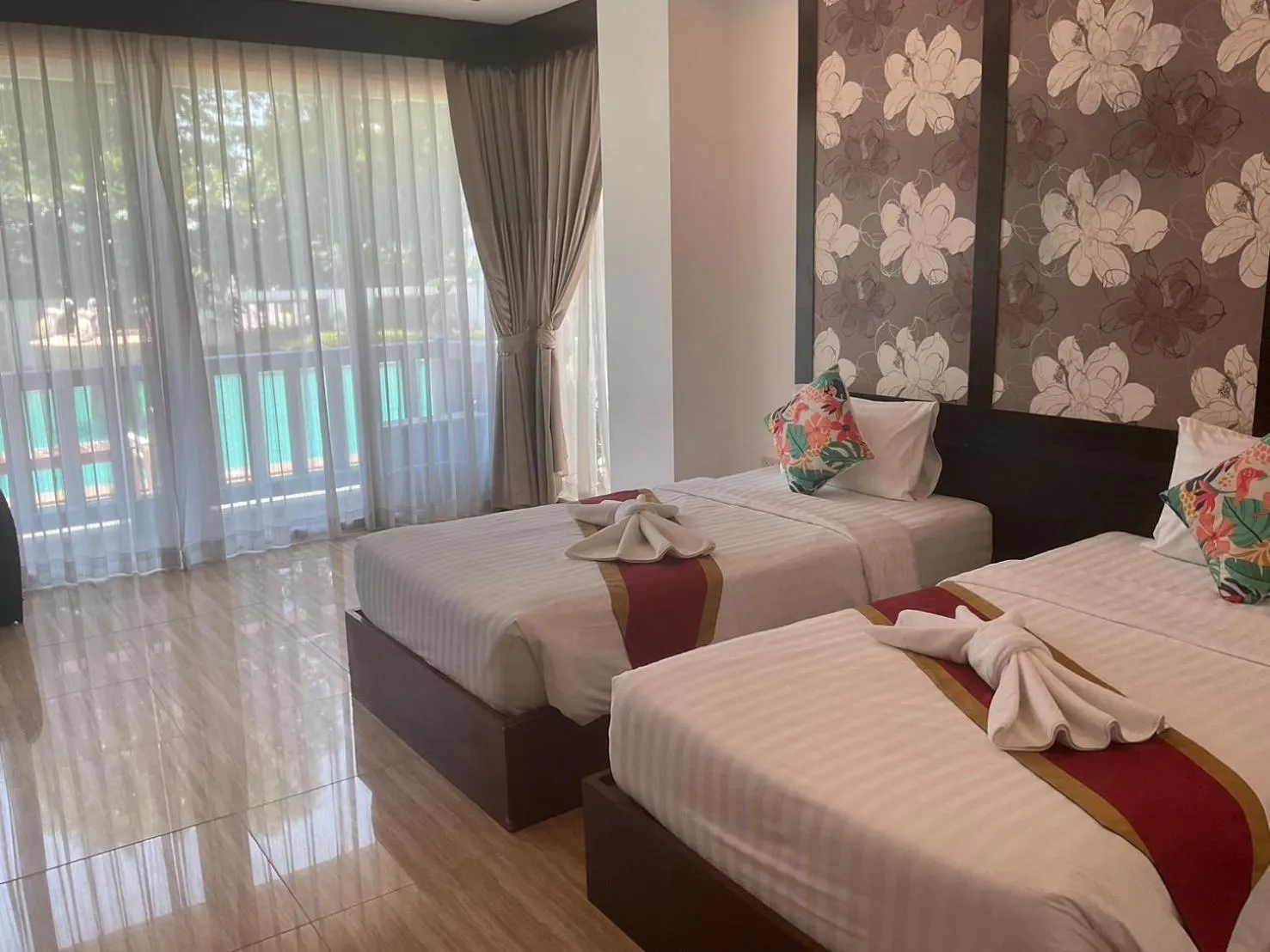 Bed in The Sand Beach Pattaya