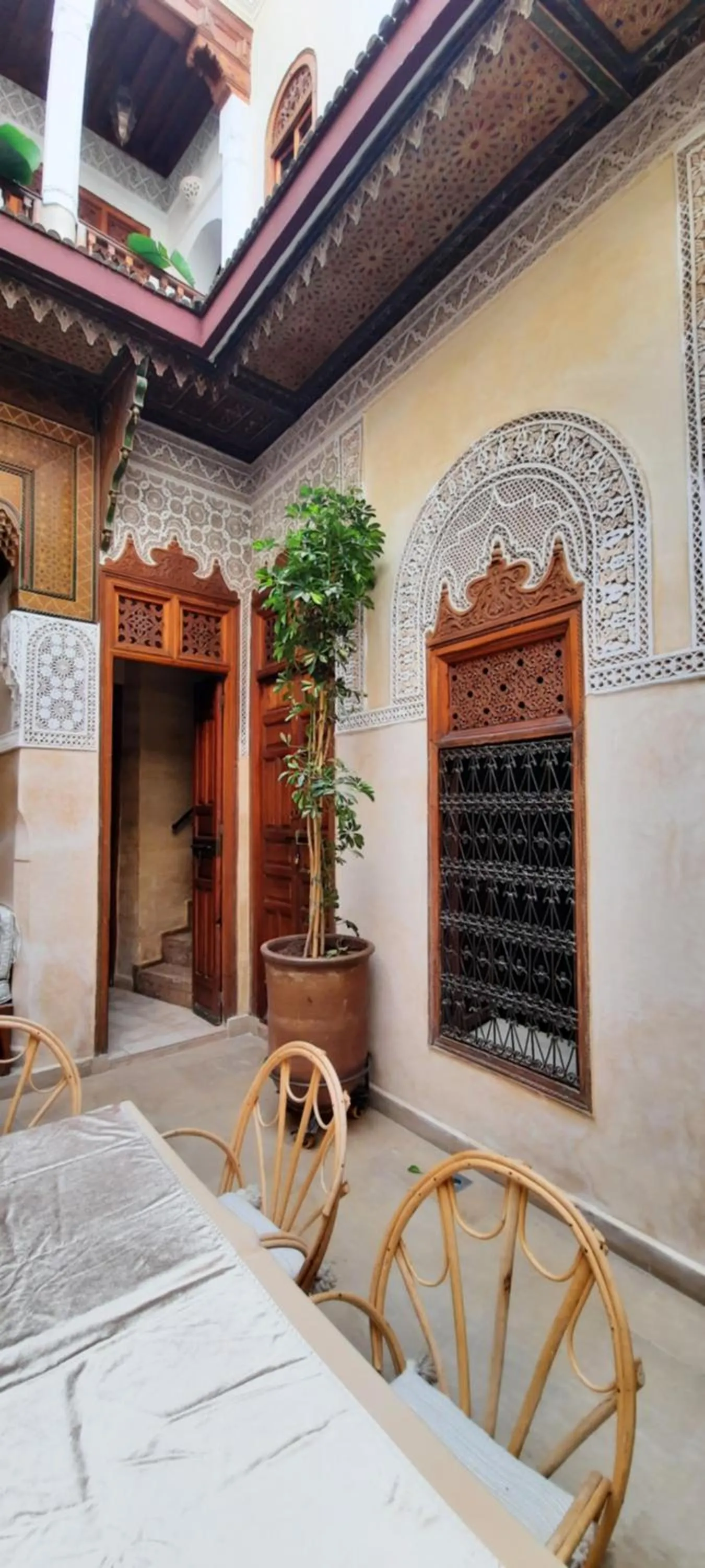 Patio in Riad Dar Zaya