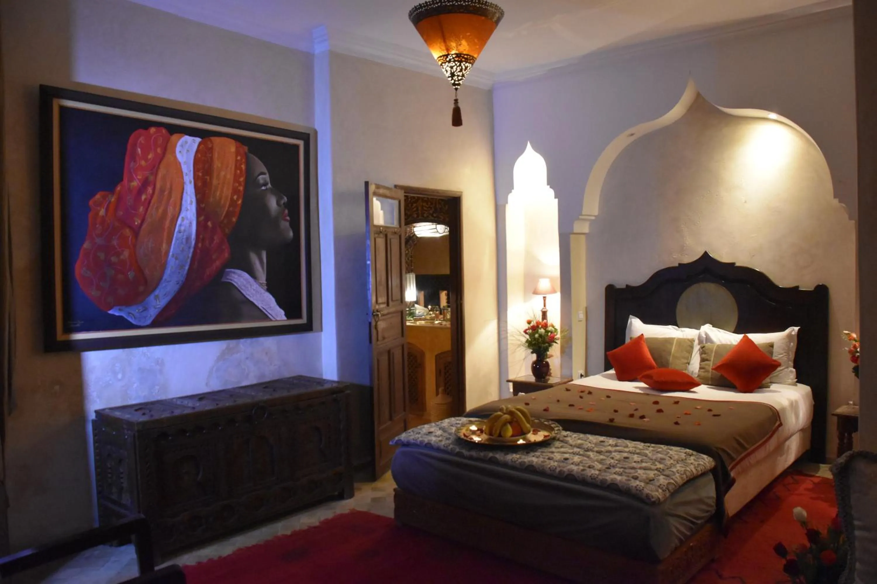Bed in Riad Dar Zaya
