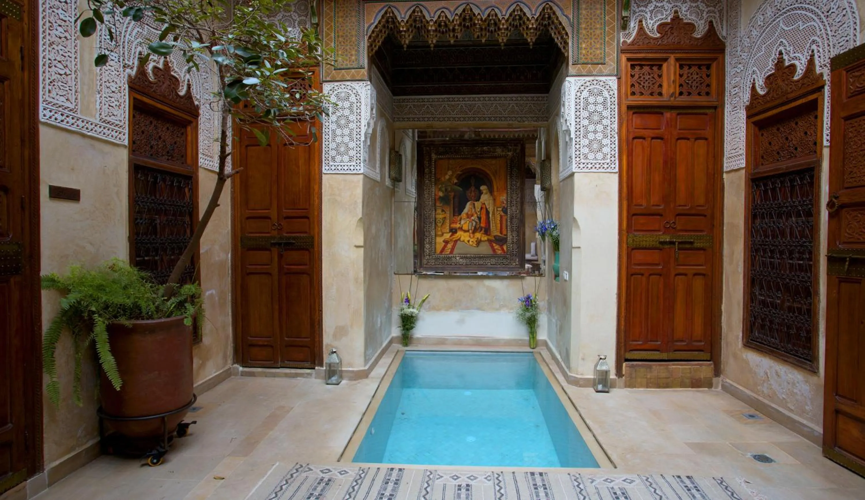 Patio in Riad Dar Zaya