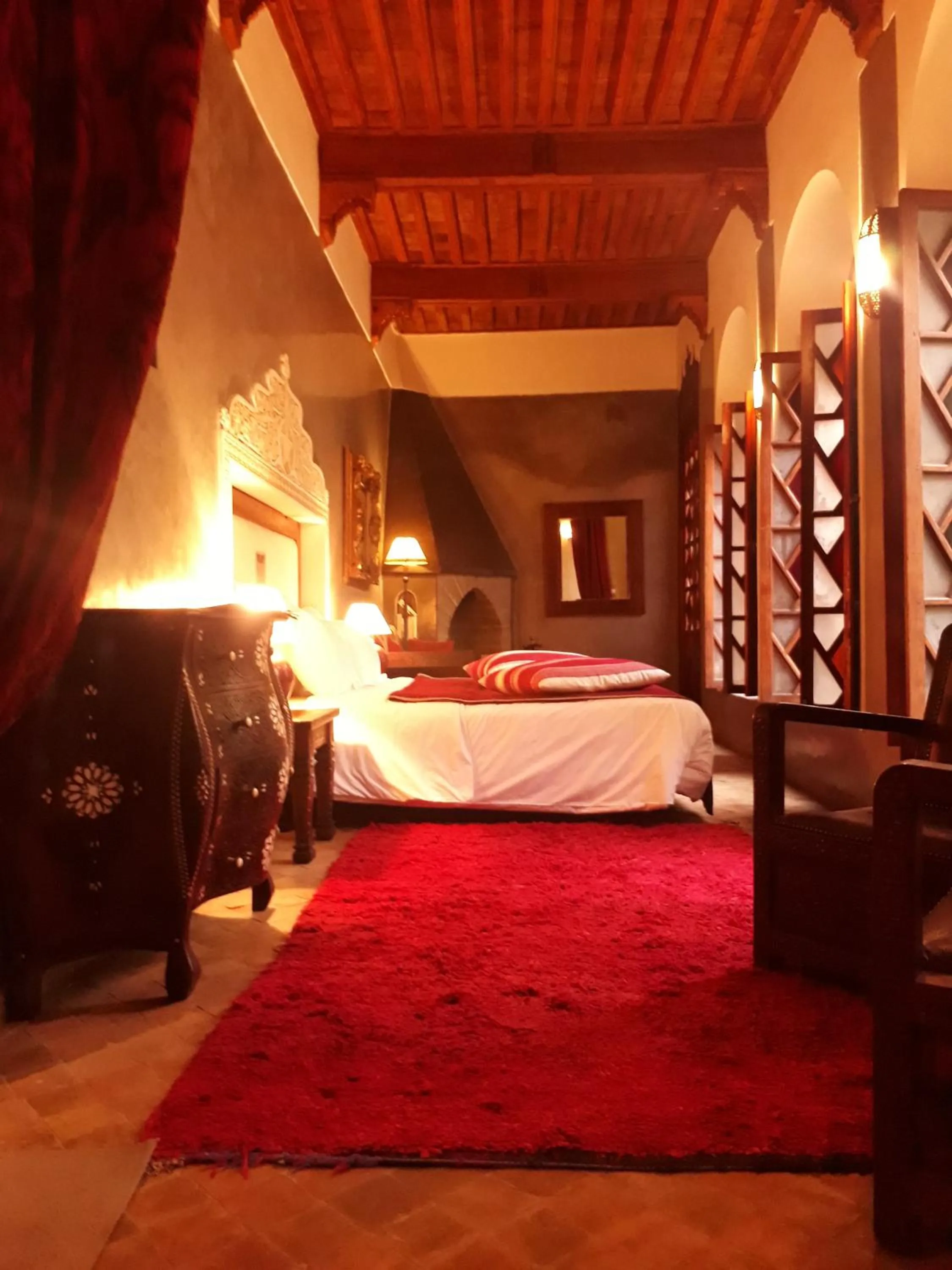 Photo of the whole room, Bed in Riad Dar Zaya