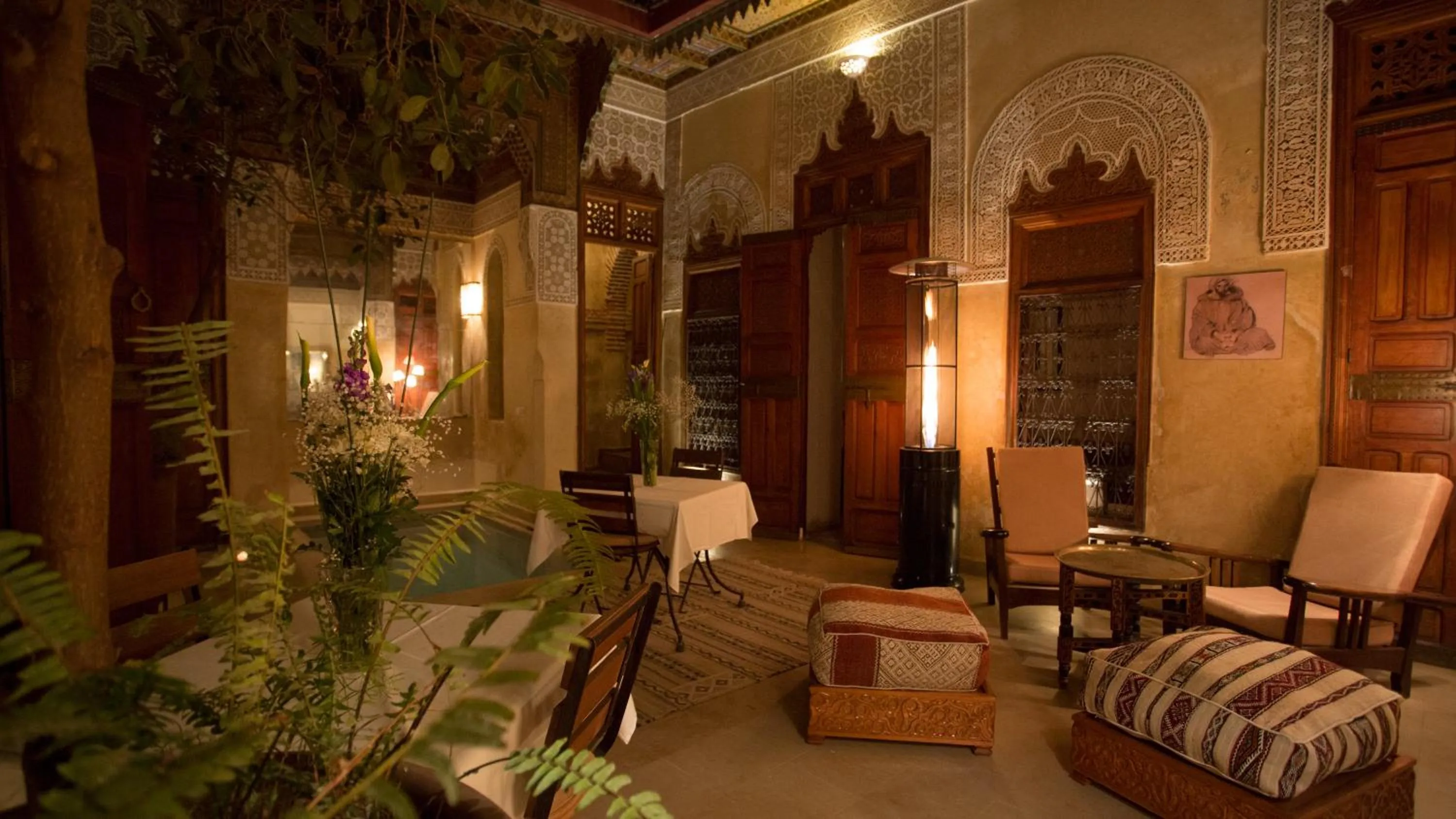Patio in Riad Dar Zaya